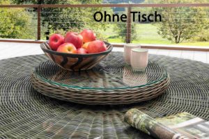 Drehteller LUNA Vintage Grau