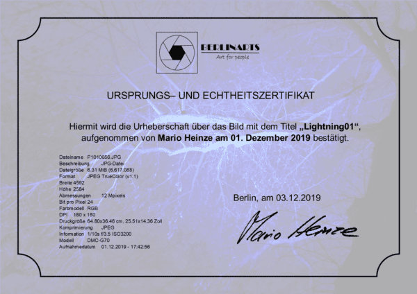 Triptychon Lightning – Bild 3