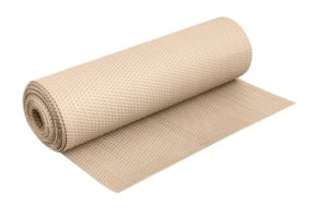 Sichtschutzmatte Polyrattan 90 cm Meterware creme