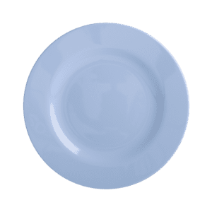 RICE Melamin Teller, Ã˜20cm, pigeon blue