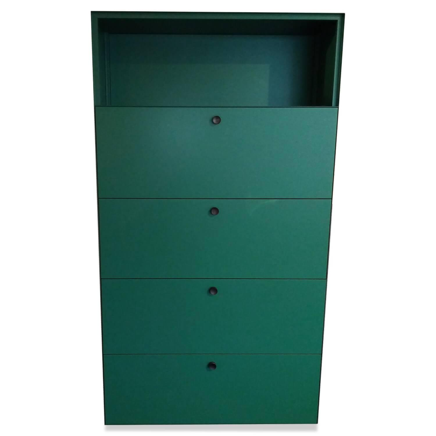 Highboard Mesh Sea Green Mattlack