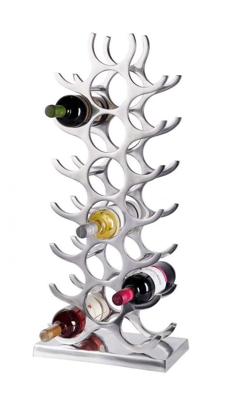 Weinregal Flaschenregal Alu 21 Flaschen XL