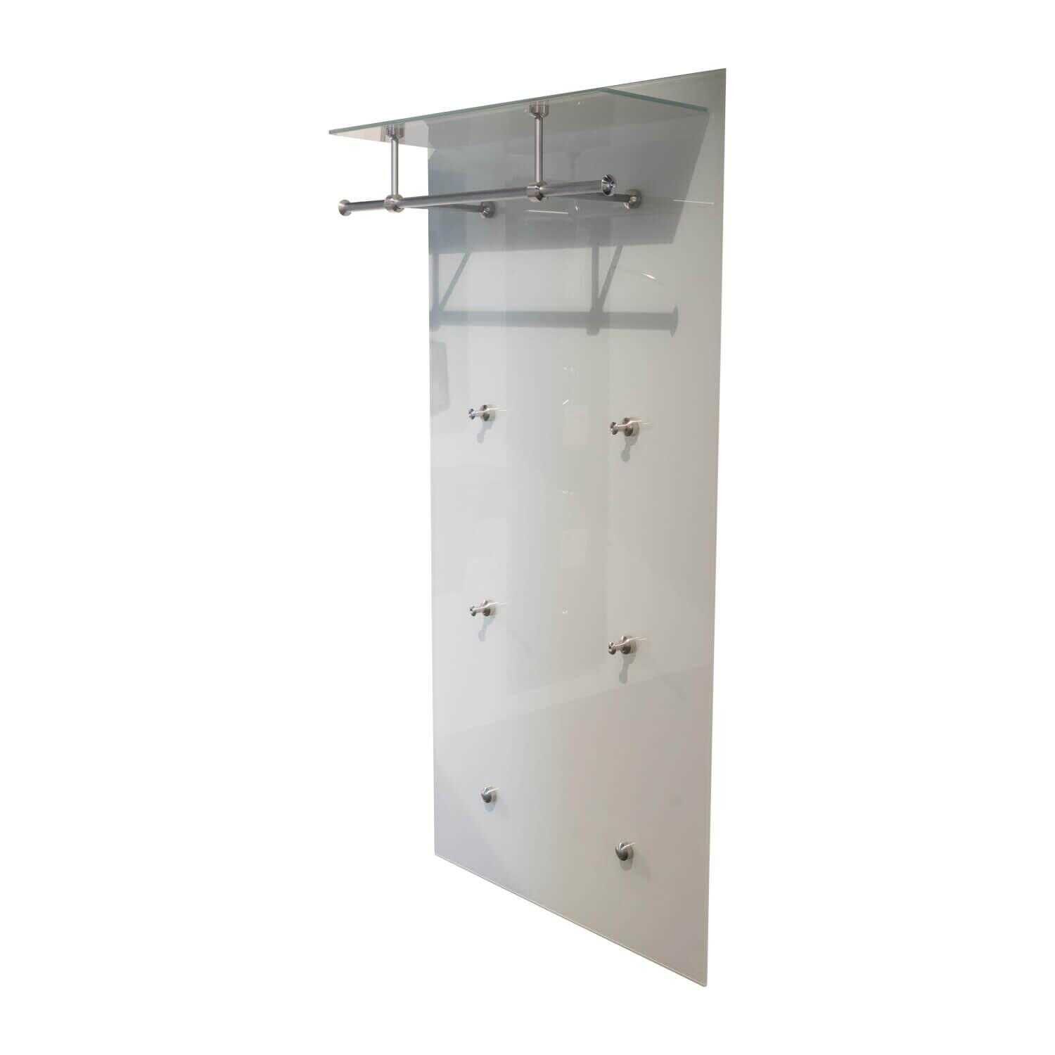 Wandgarderobe Pacific Mit Wandpaneel Garderobenstange Mit Hutablage 2 Haken-Set ...