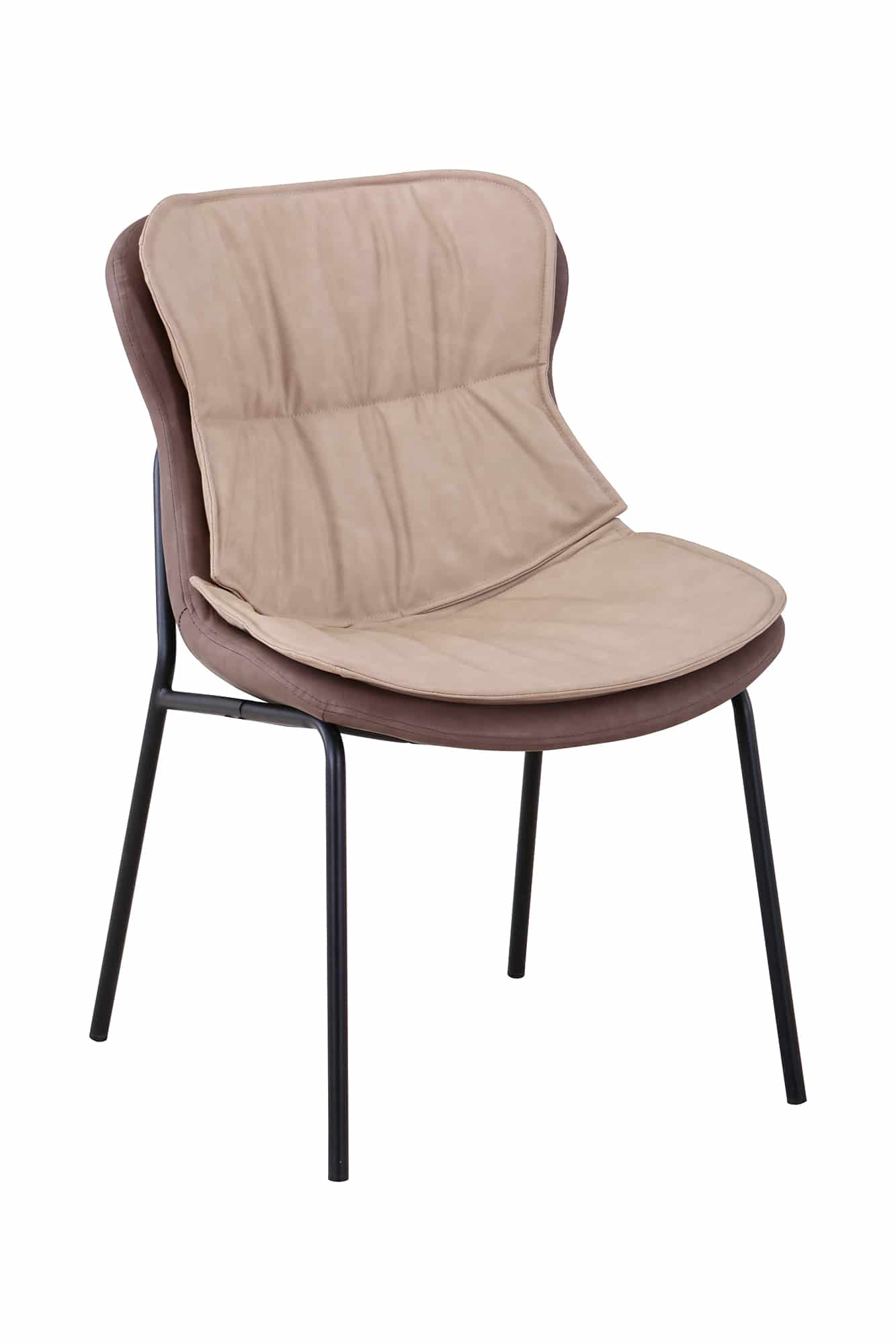 Stuhl Brady 225 Marone / Grau