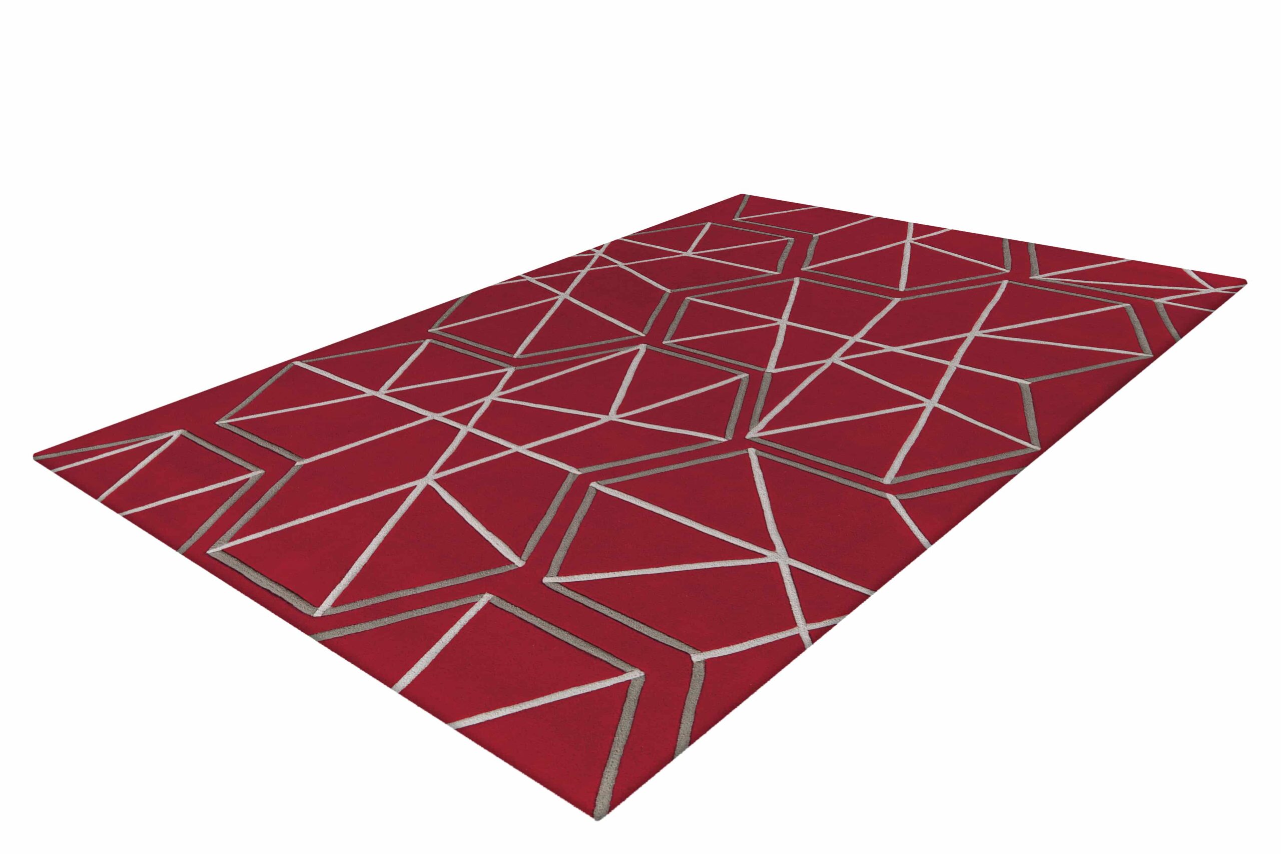 Spirit 3112 Rot / Grau 170cm x 240cm
