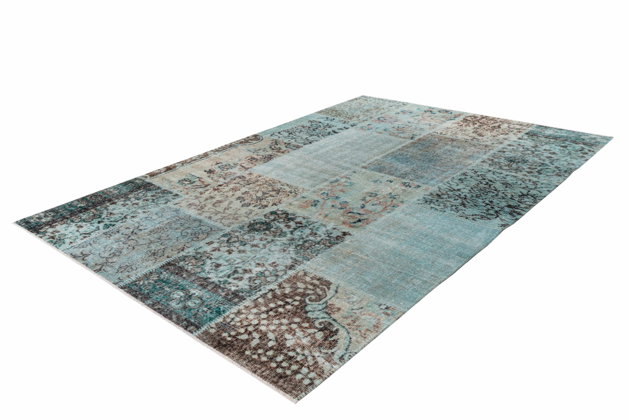 Toska 125 Creme / Grün 80cm x 150cm