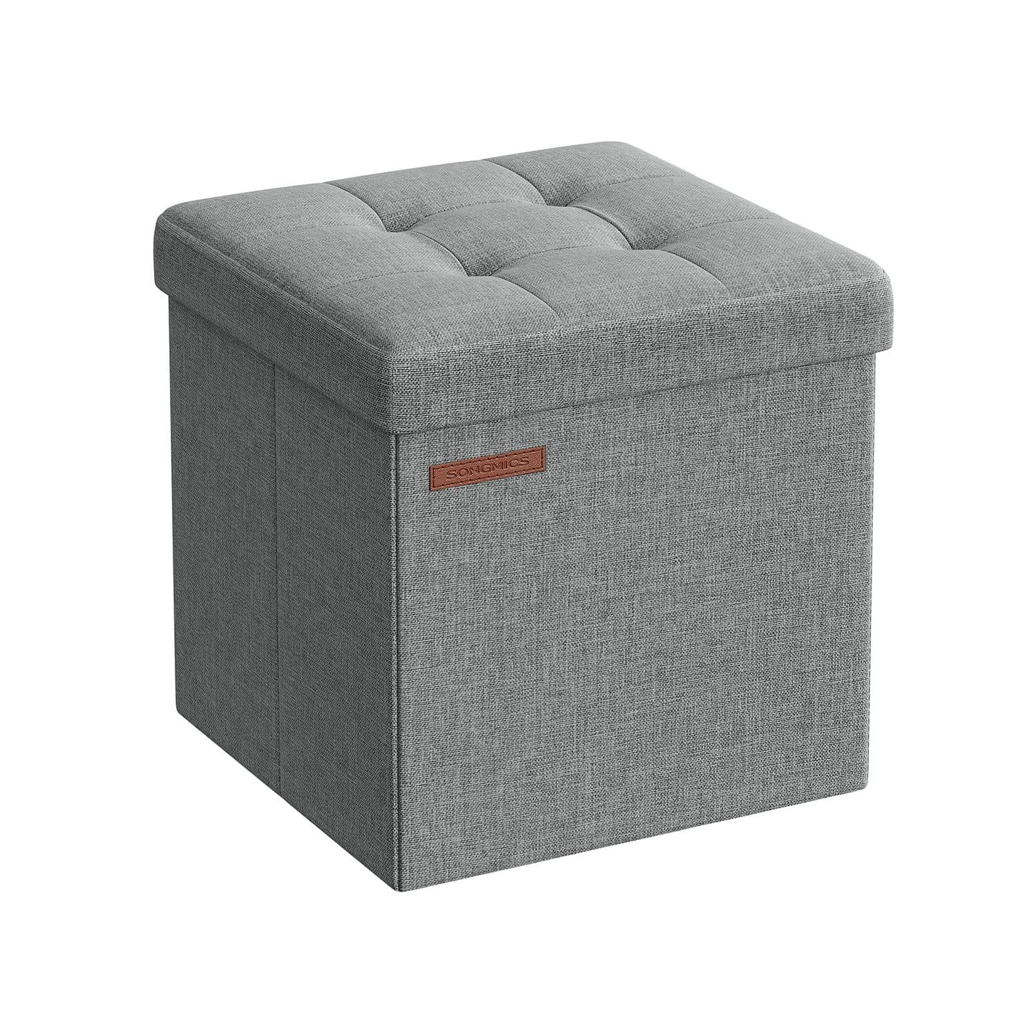 30 cm Sitzbank mit Stauraum hellgrau