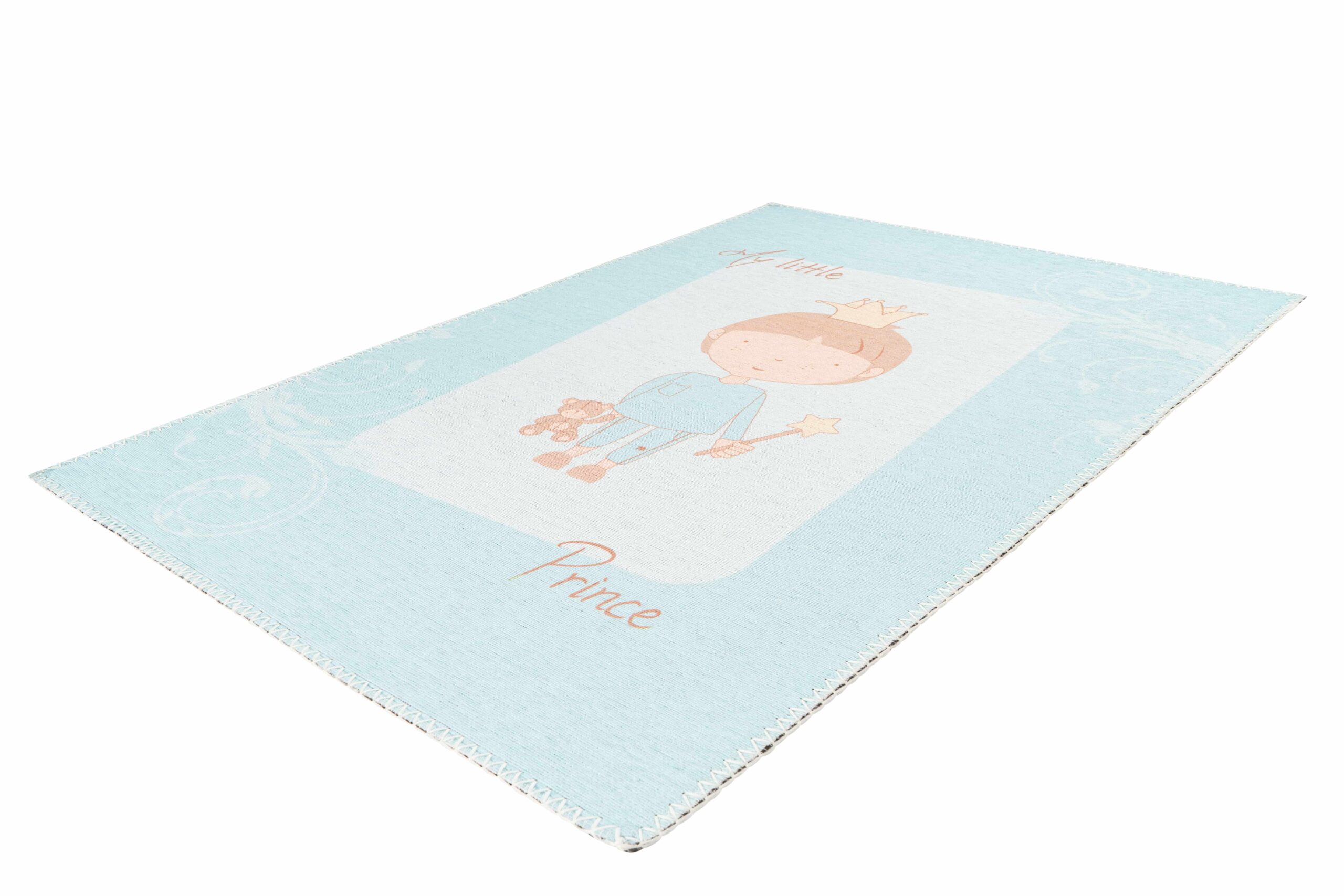 Teppich Bambini 300 Mint Ø 160cm RUND |Kinderteppich | Flachflor