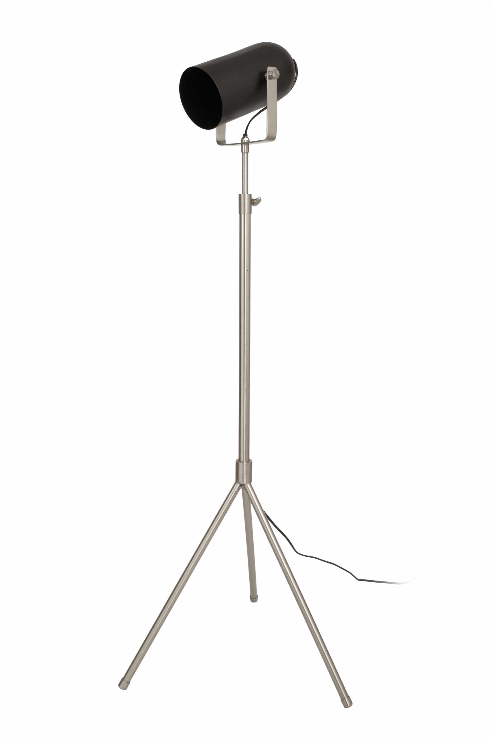 Stehlampe Celeste 325 Schwarz / Silber