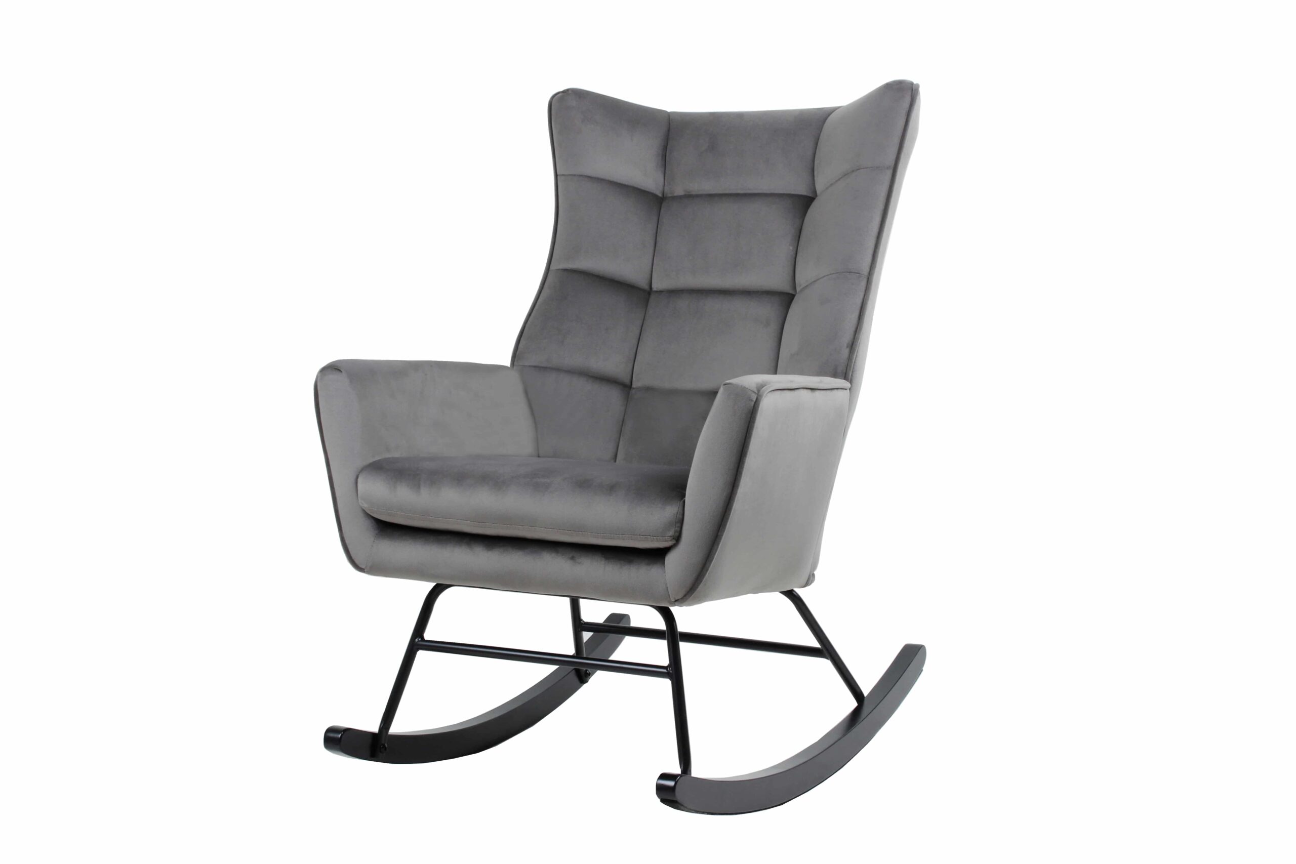 Schaukelstuhl Bryana 125 – Taupe-Beige 68×97×88 cm