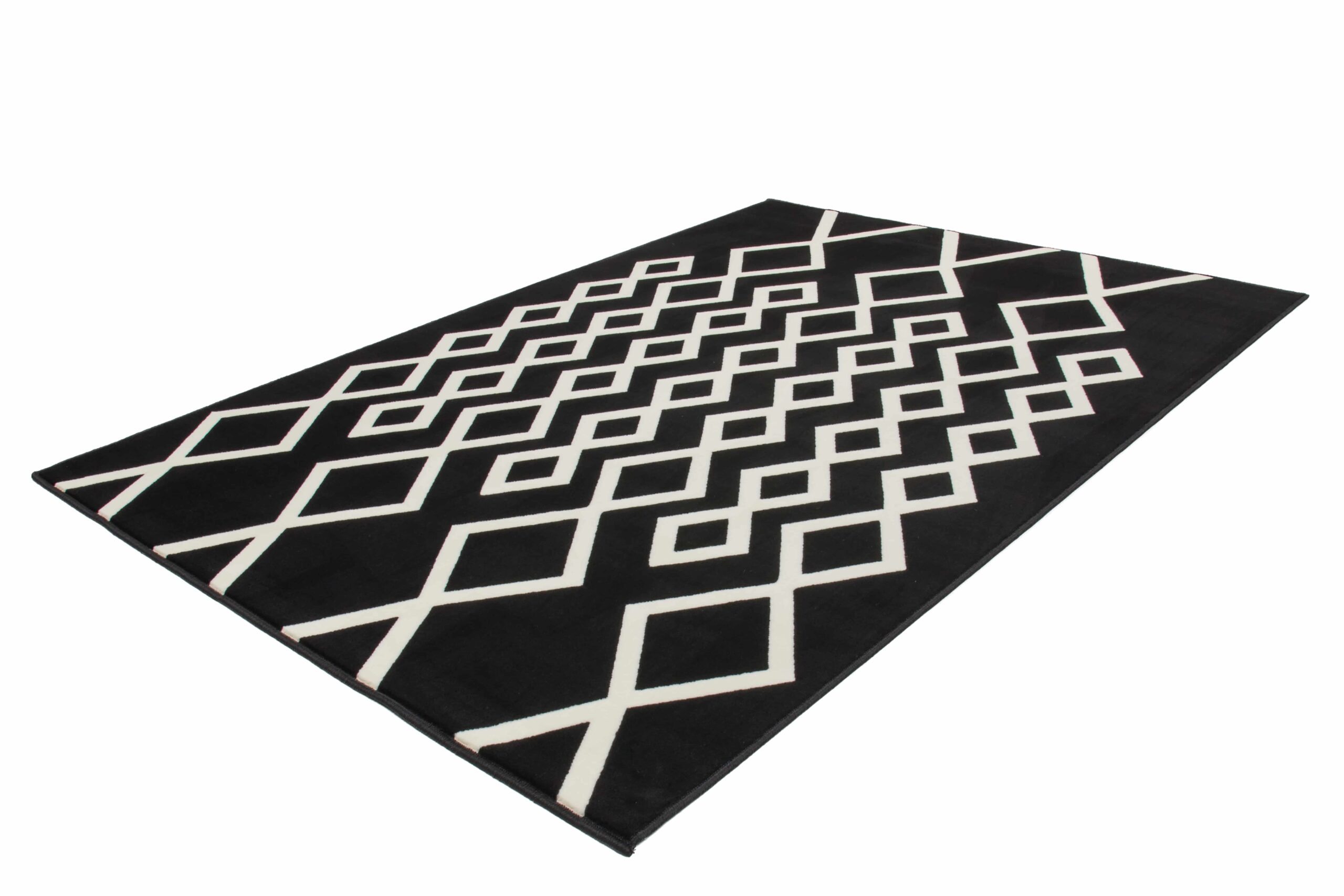 Lina 425 Schwarz / Elfenbein 200cm x 290cm