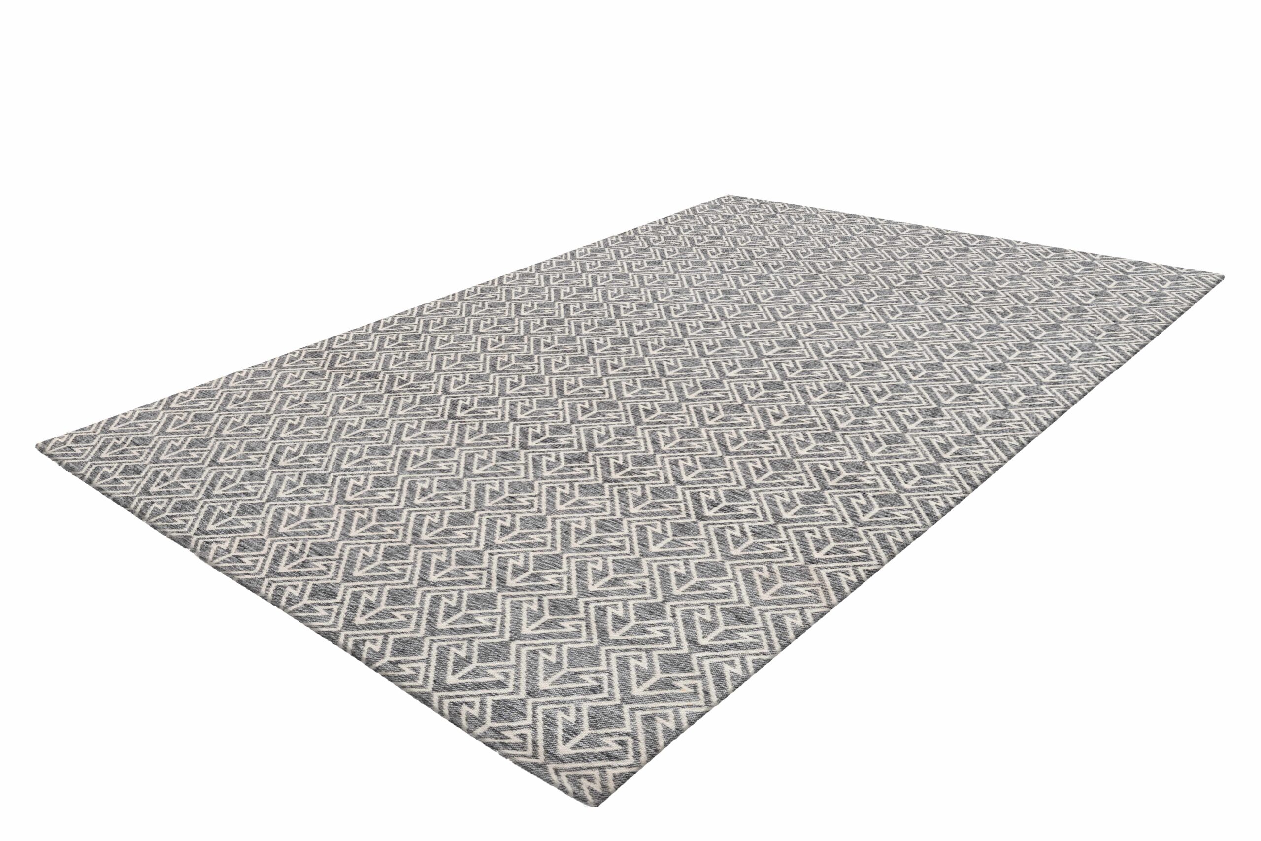 Yoga 100 Grau / Creme 80cm x 150cm