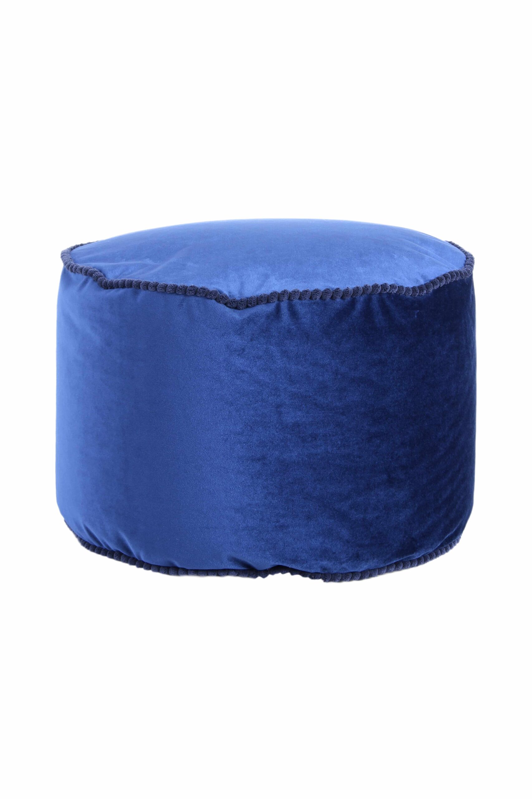 Pouf Taj Mahal 125 Blau