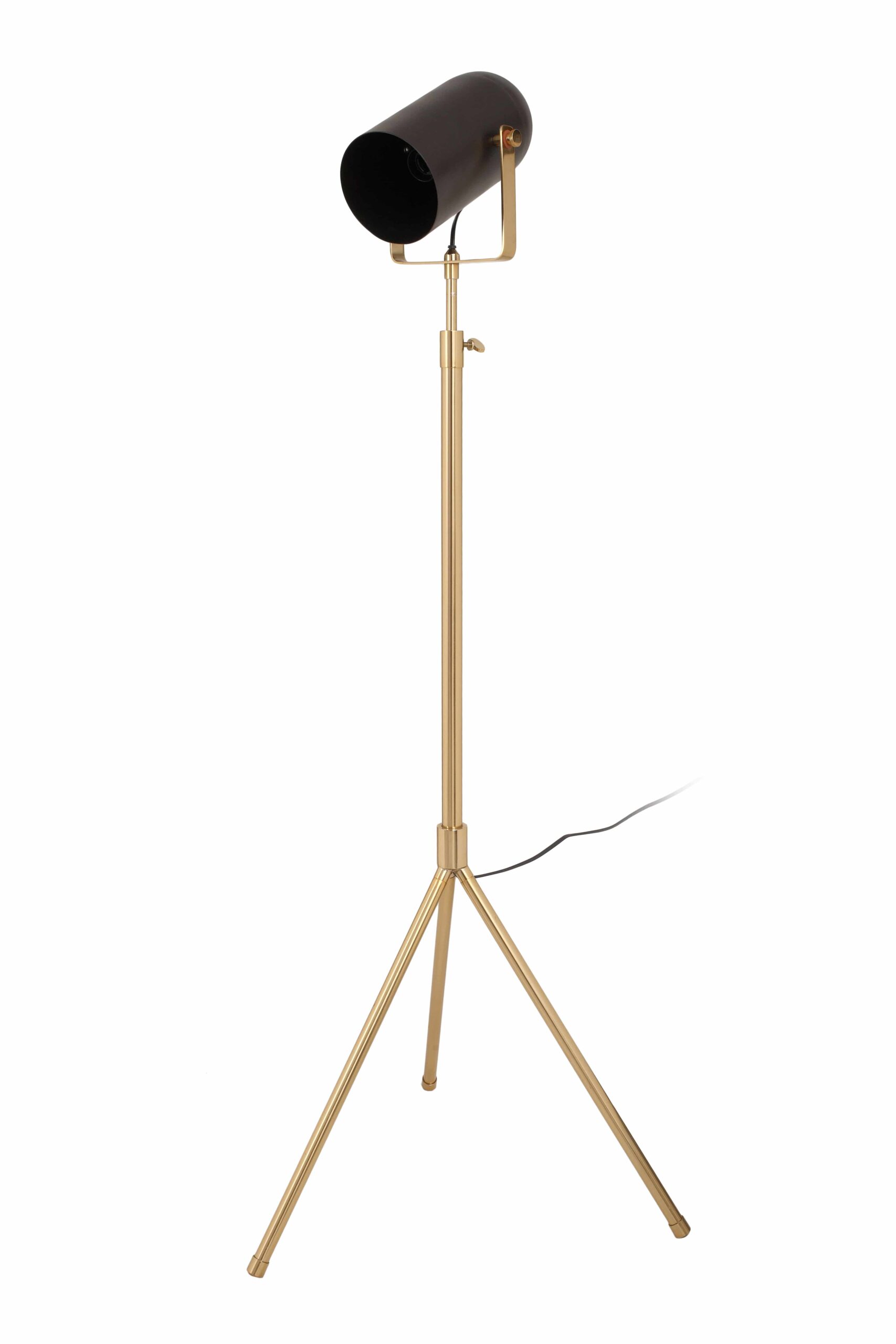 Stehlampe Celeste 325 Schwarz / Silber
