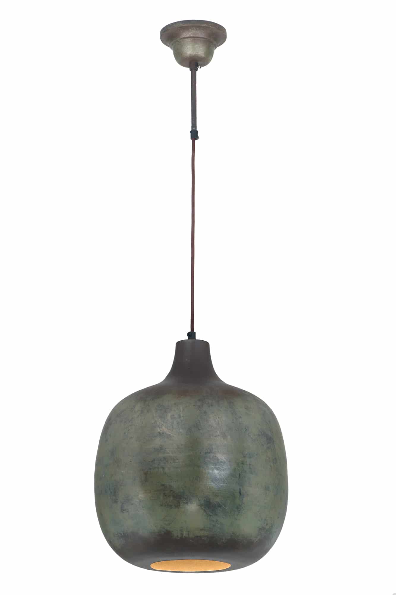 Hängelampe Mican 125 Hellbronze