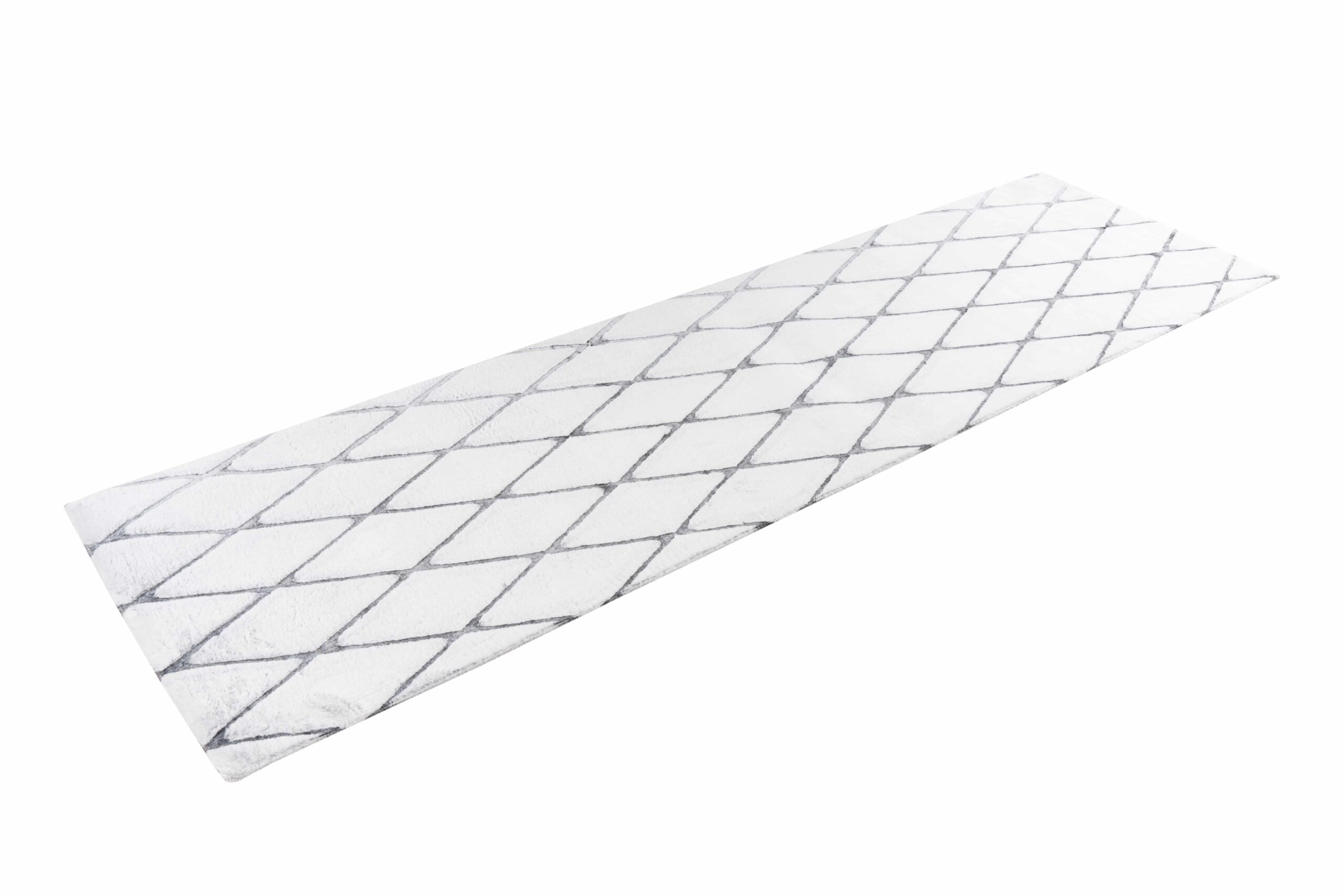 Vivica 225 Weiß / Anthrazit 80cm x 250cm