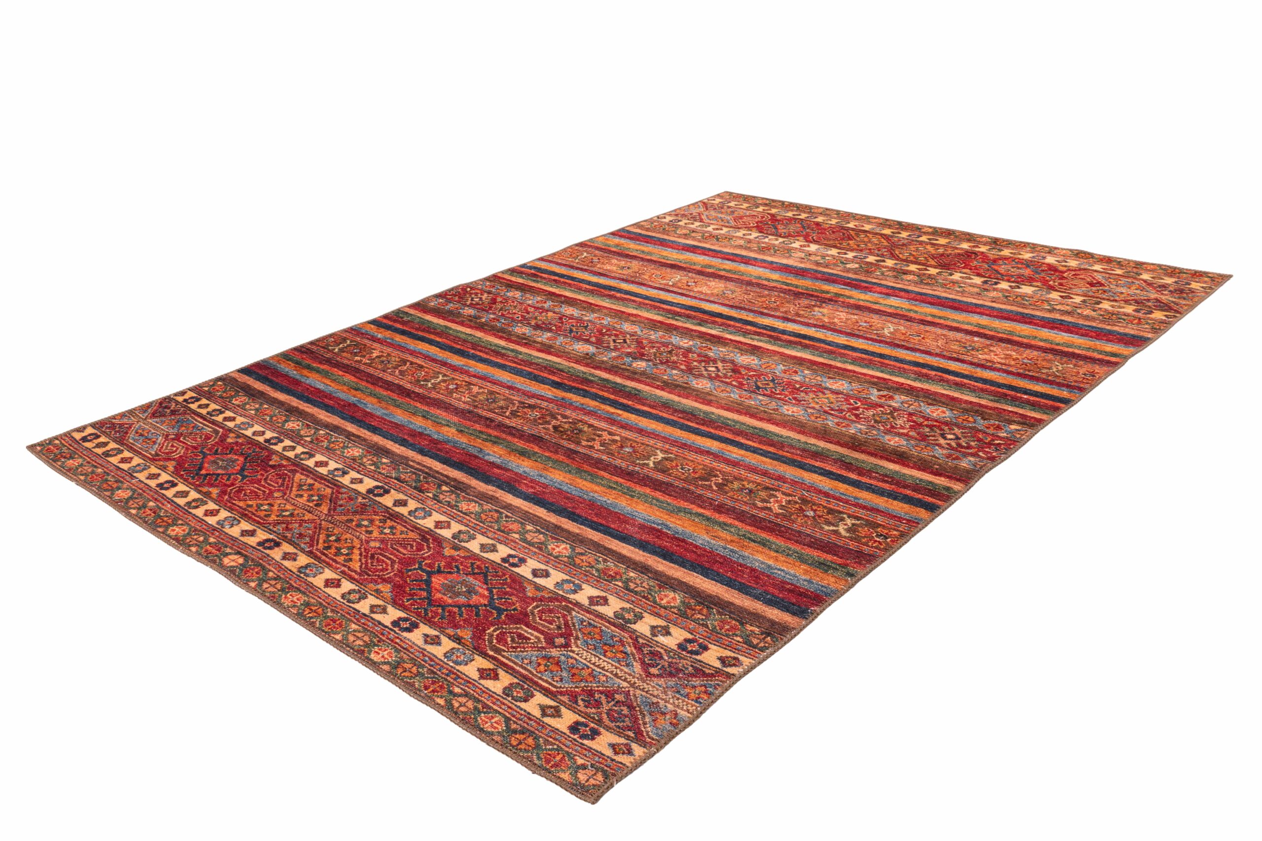 Faye 725 Multi / Rot 75cm x 150cm