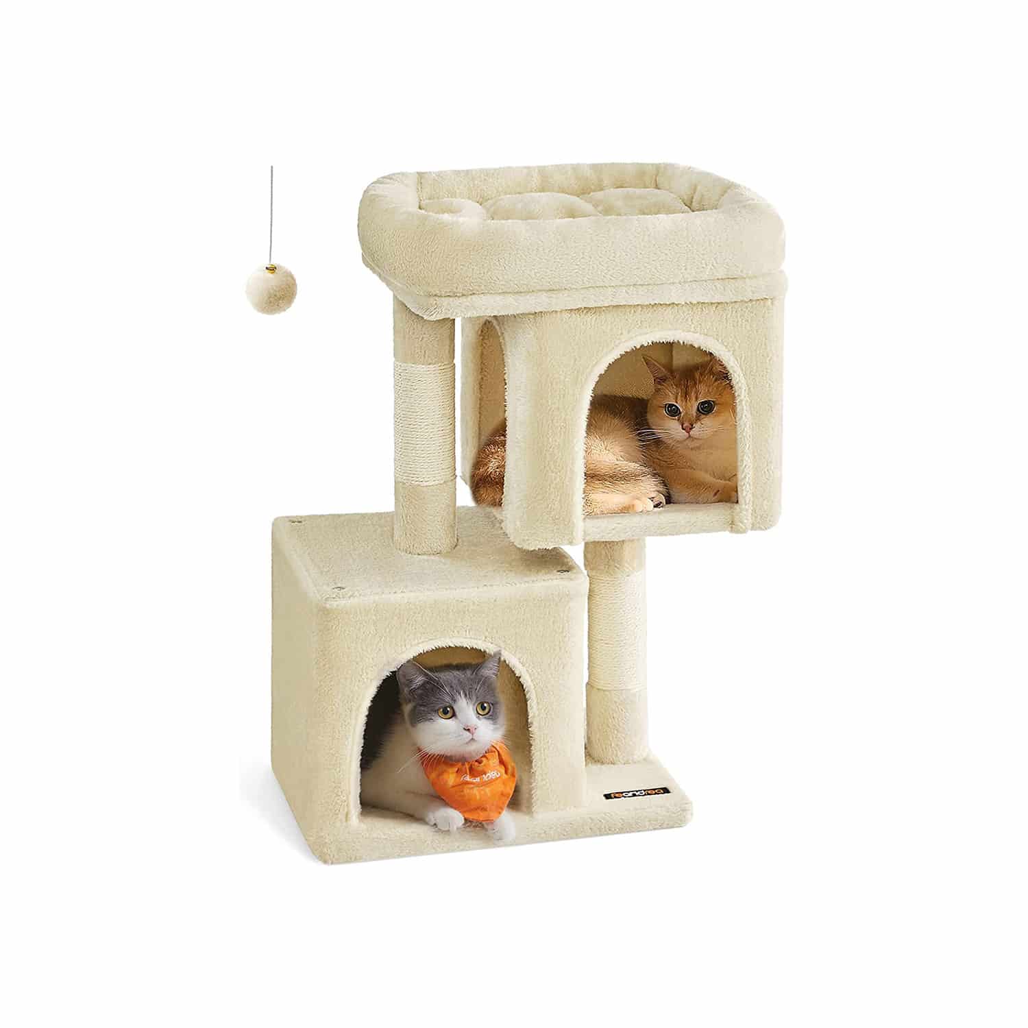 67 cm Katzenbaum klein beige