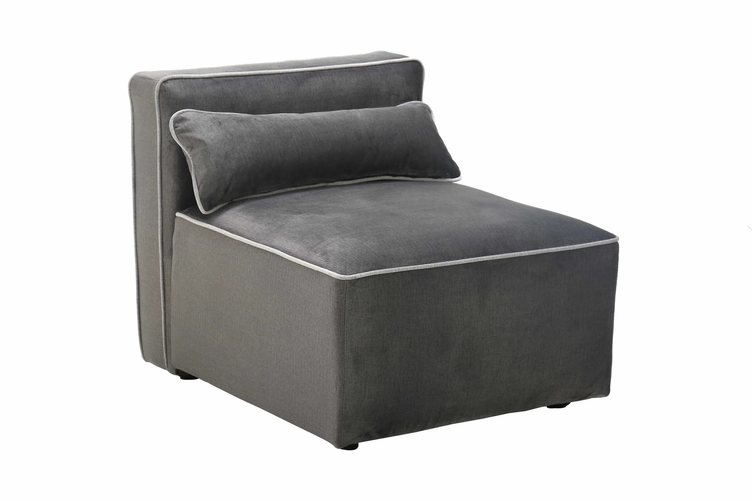 Sessel / Sofa-Mittelmodul Presley 225 Graphit