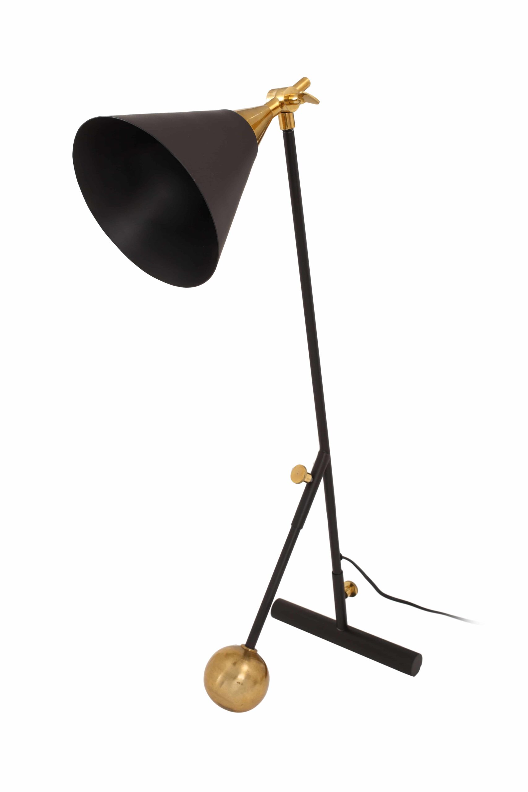 Tischlampe Celeste 225 Schwarz / Silber