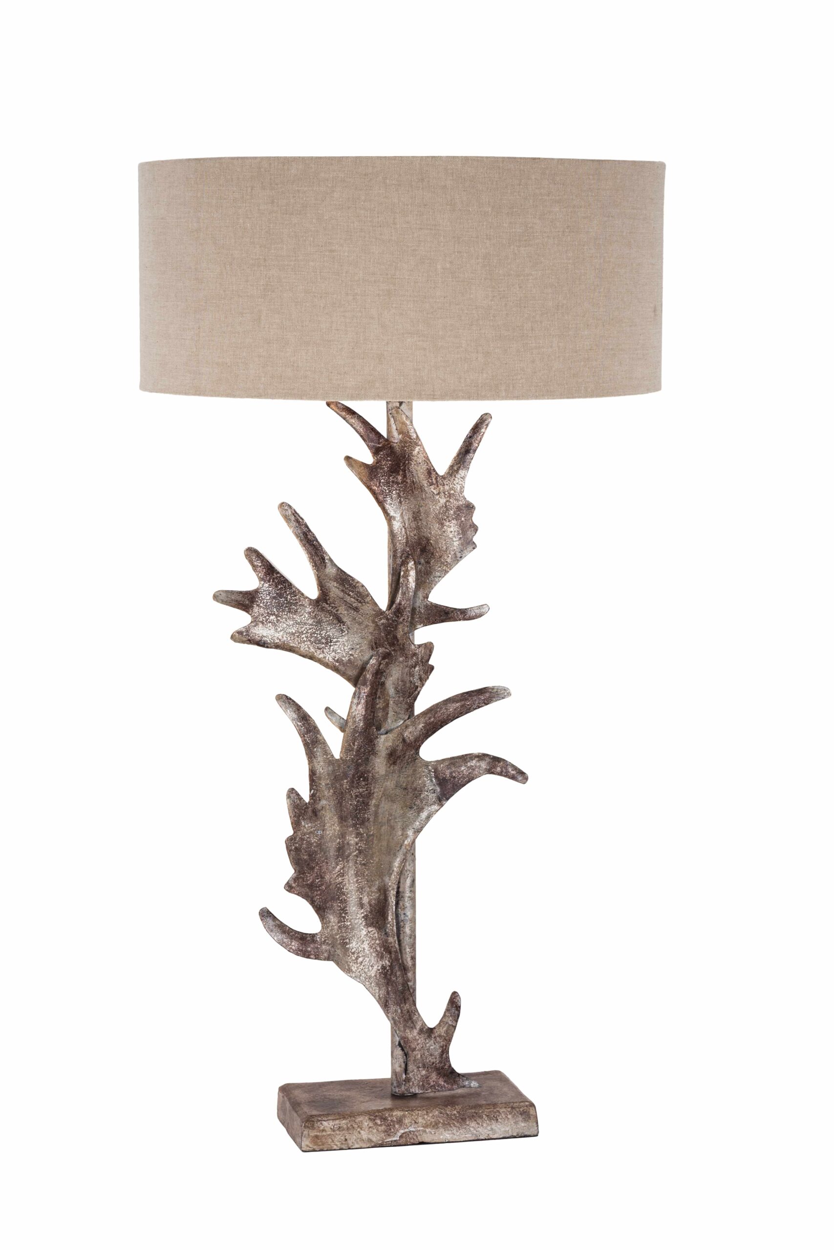Tischlampe Winter Art Large Shaded Champagner