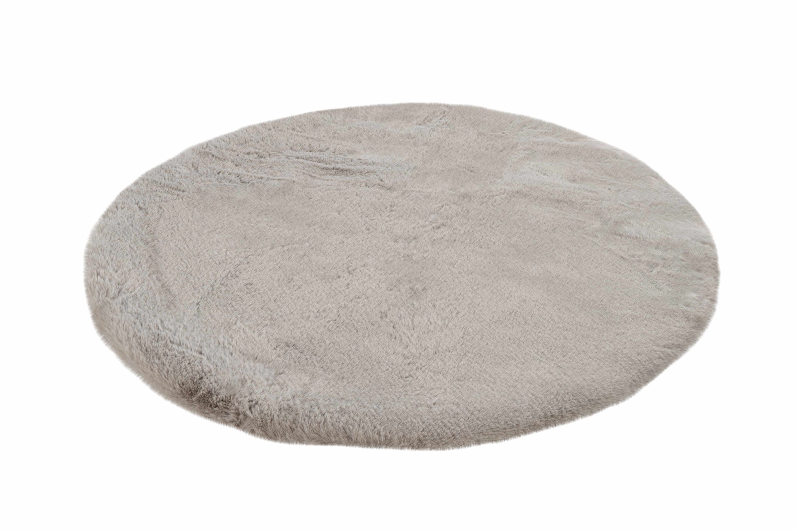 Badematte Rabbit 325 Hellgrau Ø 100cm RUND