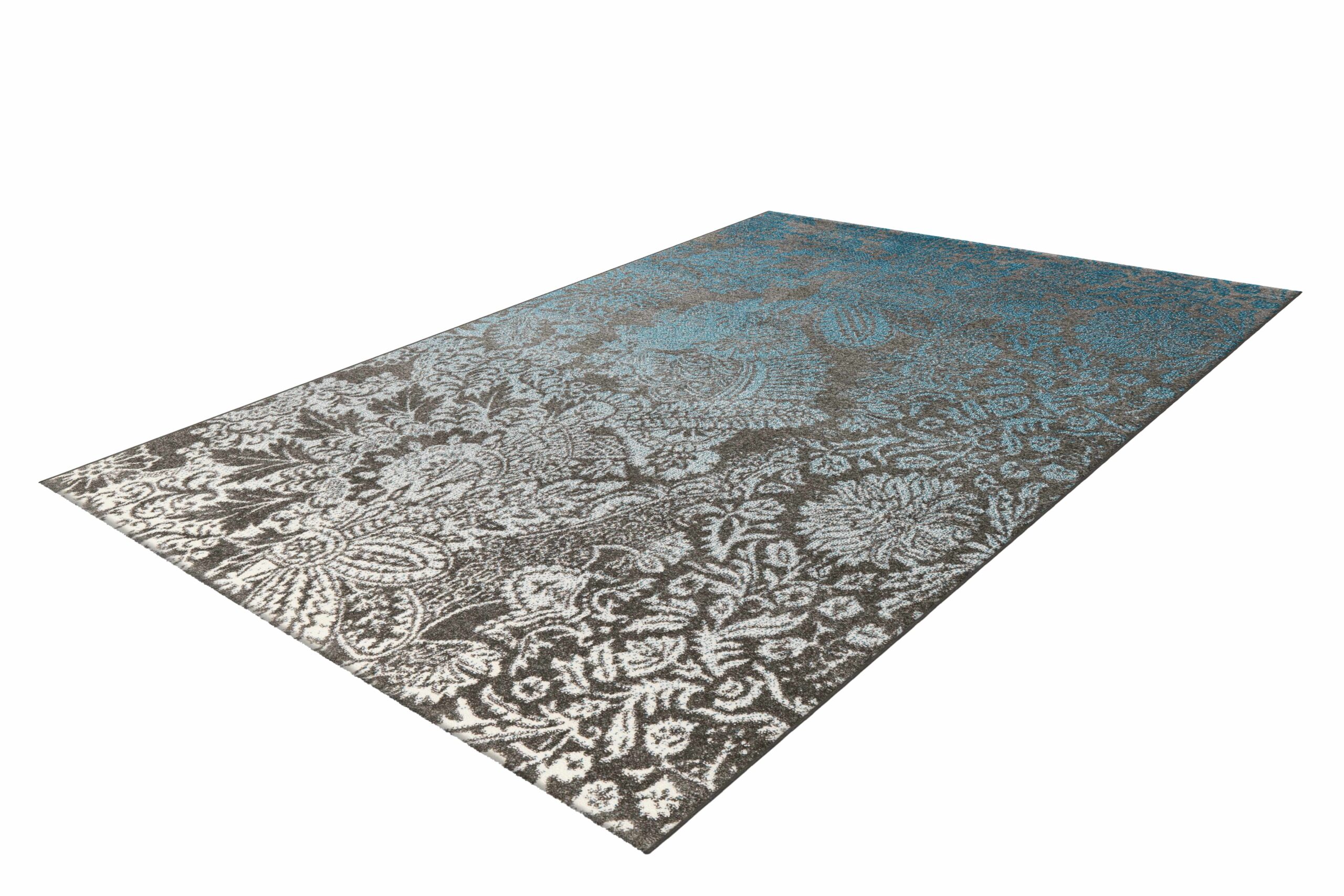 Move 4459 Grau / Blau / Creme 240cm x 300cm