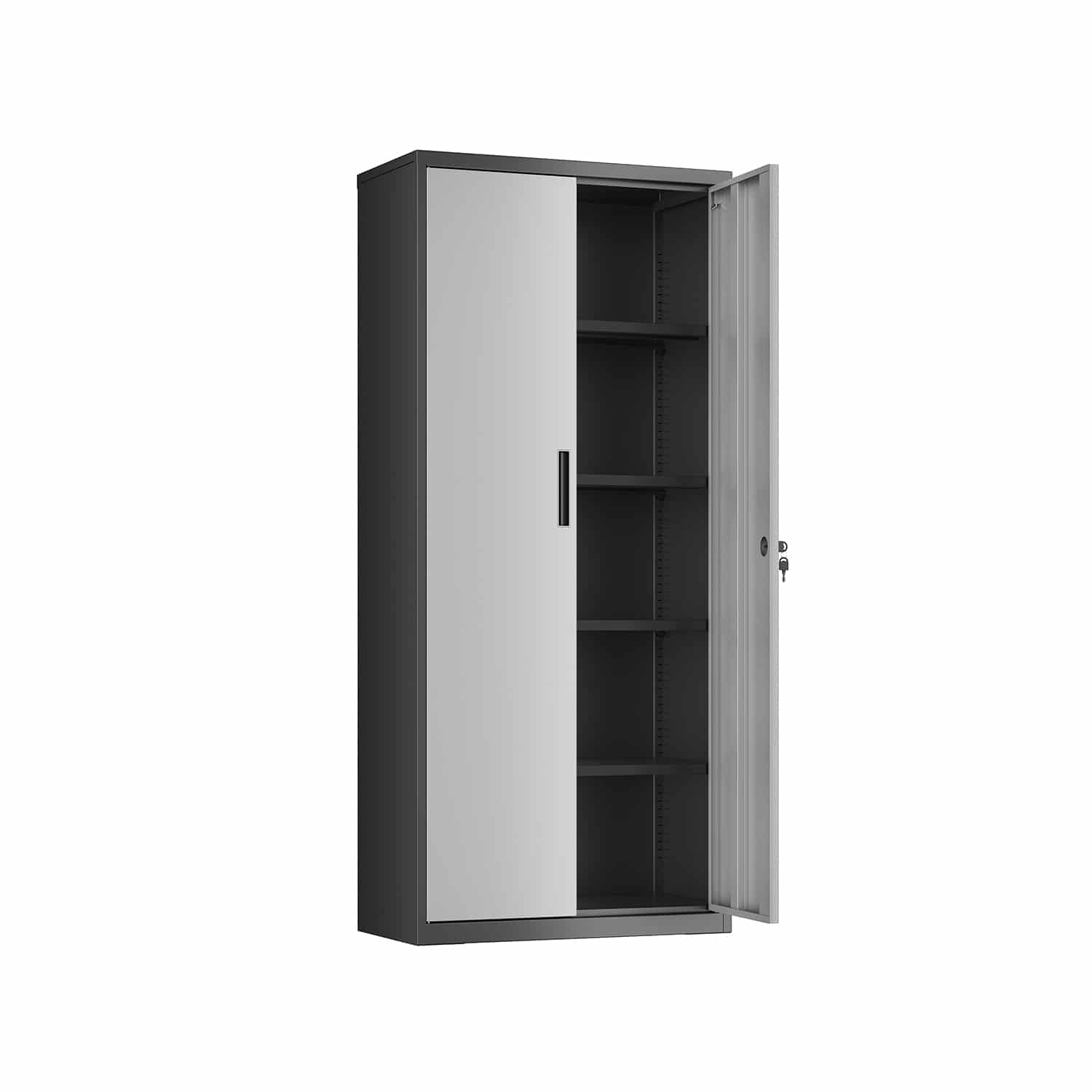 Aktenschrank 5 Ebenen mit verstellbaren Ablagen