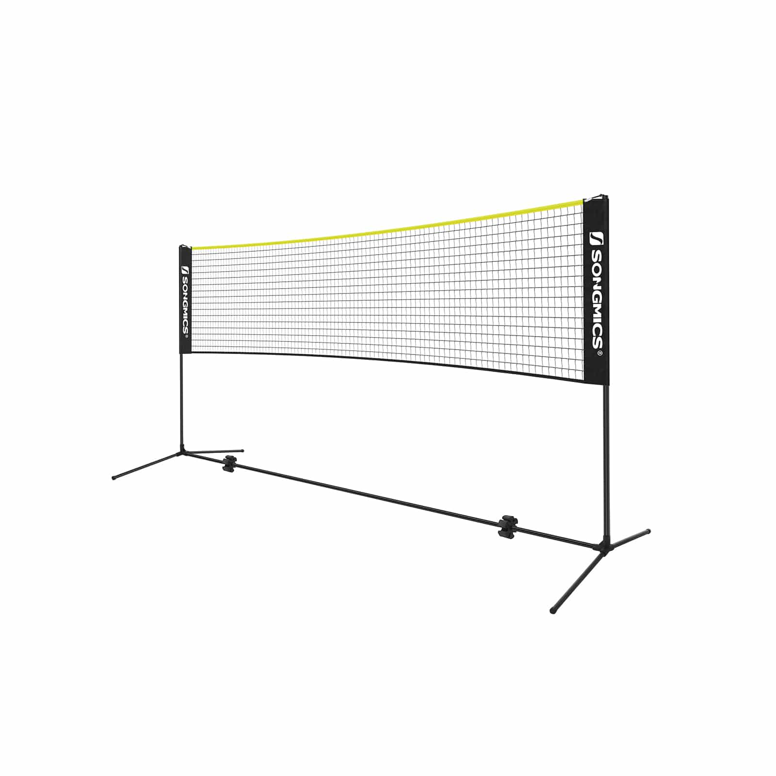 Badmintonnetz schwarz-gelb