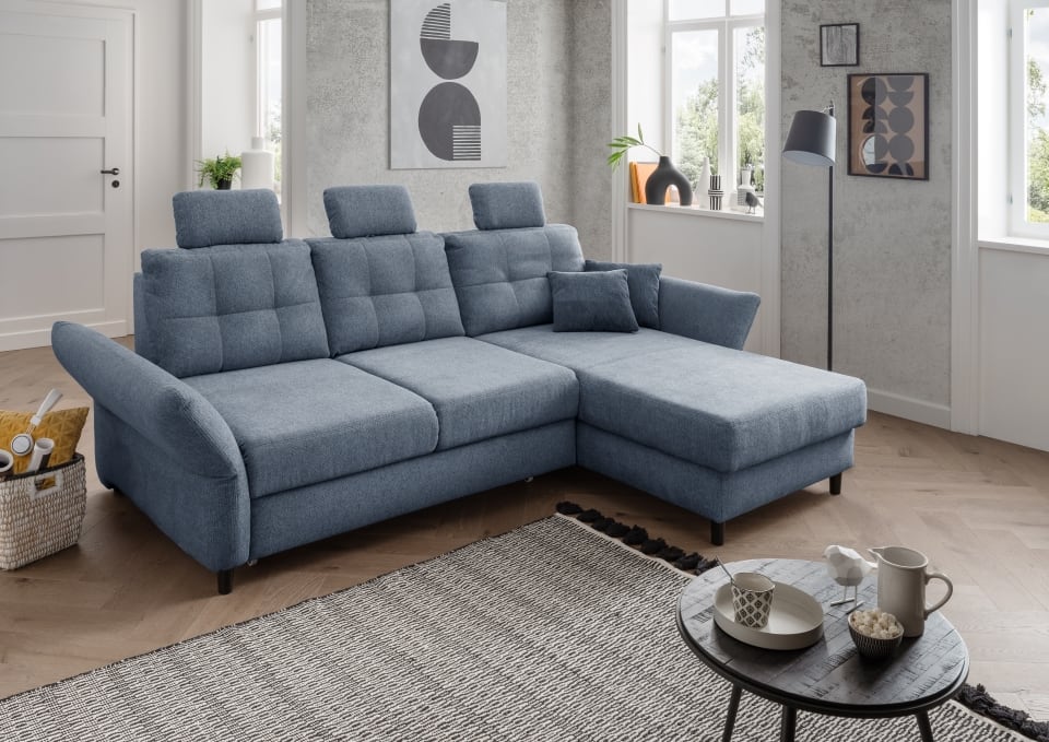 Luxus-Sofa Brizzini von Benformato mit Schlaffunktion & Bettkasten