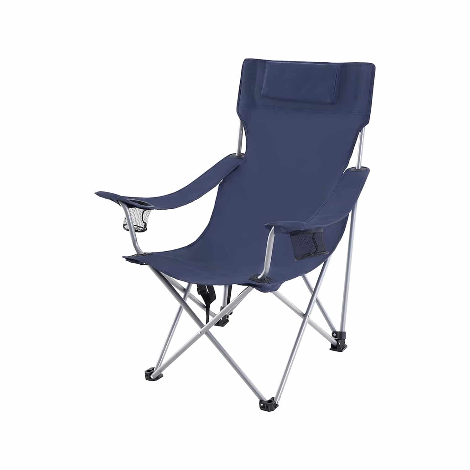 Campingstühle mit Kopfstütze 2er Set