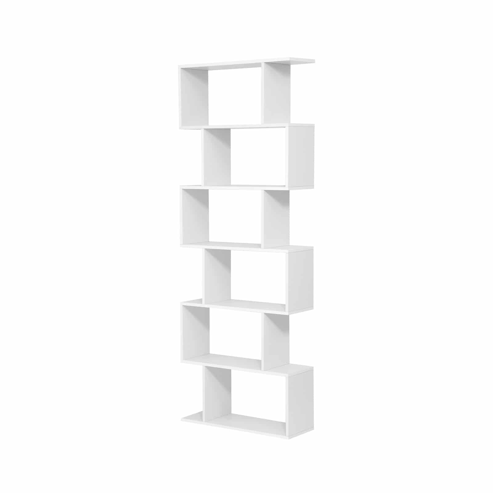 Freistehendes Bücherregal mit 6 Ebenen