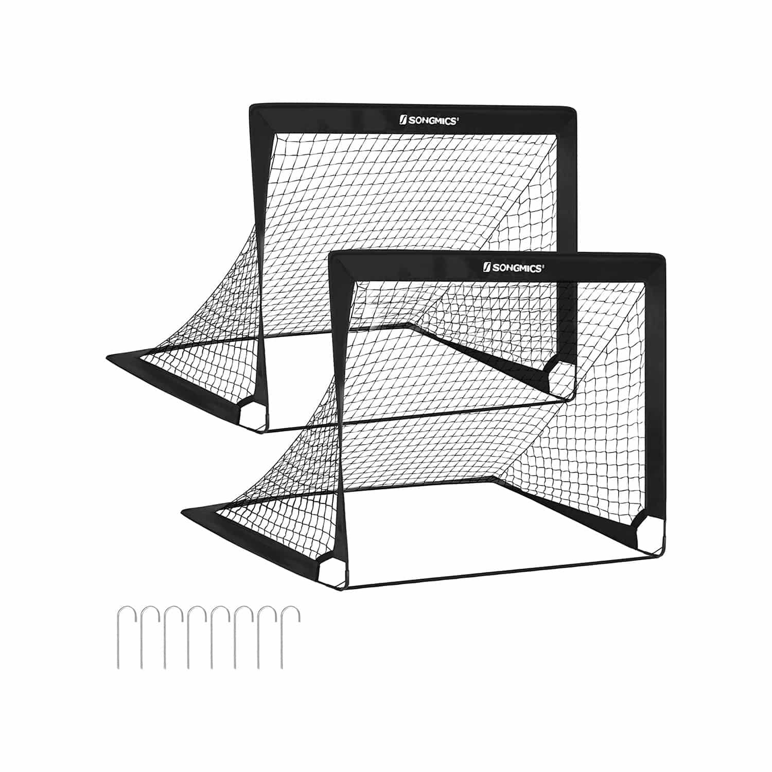 Fußballtore für Kinder schwarz SZQ122B02