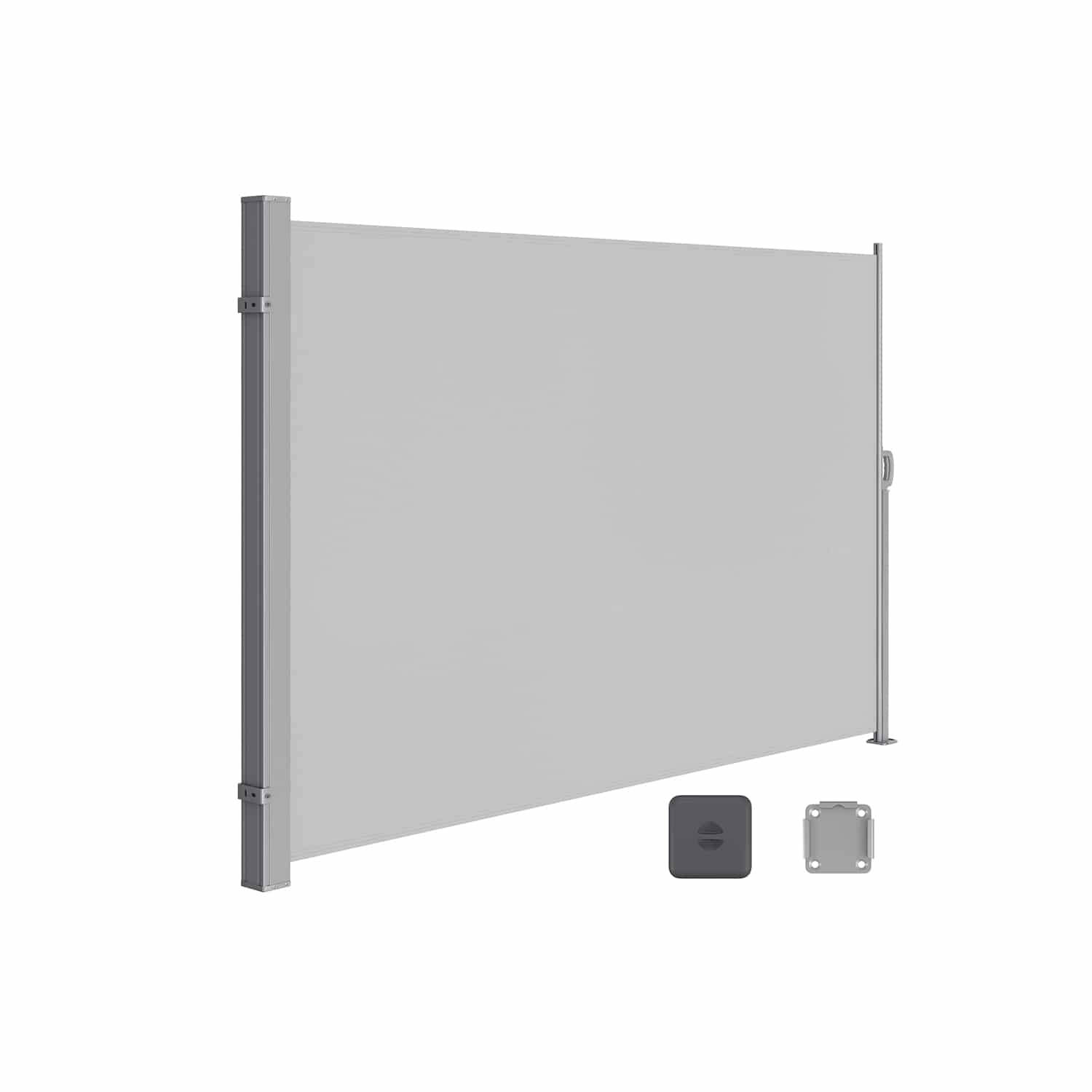 Seitenmarkise, ausziehbar, 200 x 400 cm, Sichtschutz