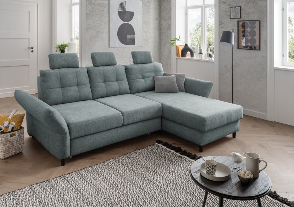 Luxus-Sofa Brizzini von Benformato mit Schlaffunktion & Bettkasten