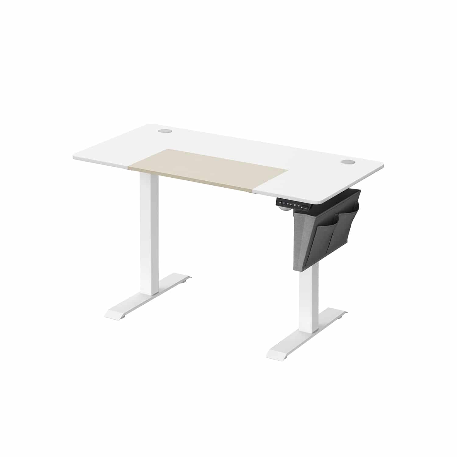 Höhenverstellbarer Schreibtisch mit 60 x 120 cm Platte