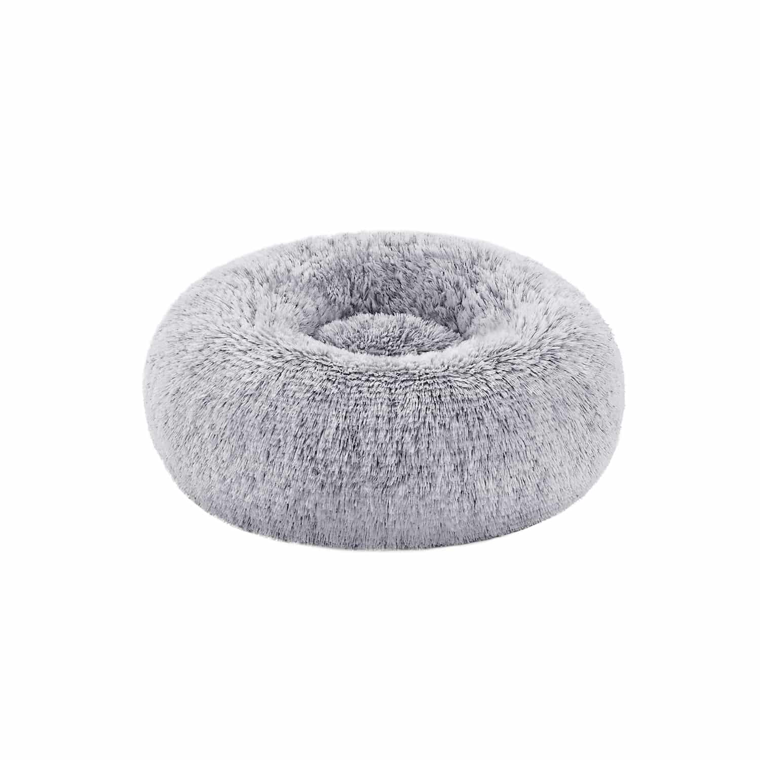 Hundebett flauschig und waschbar Ombré-Grau
