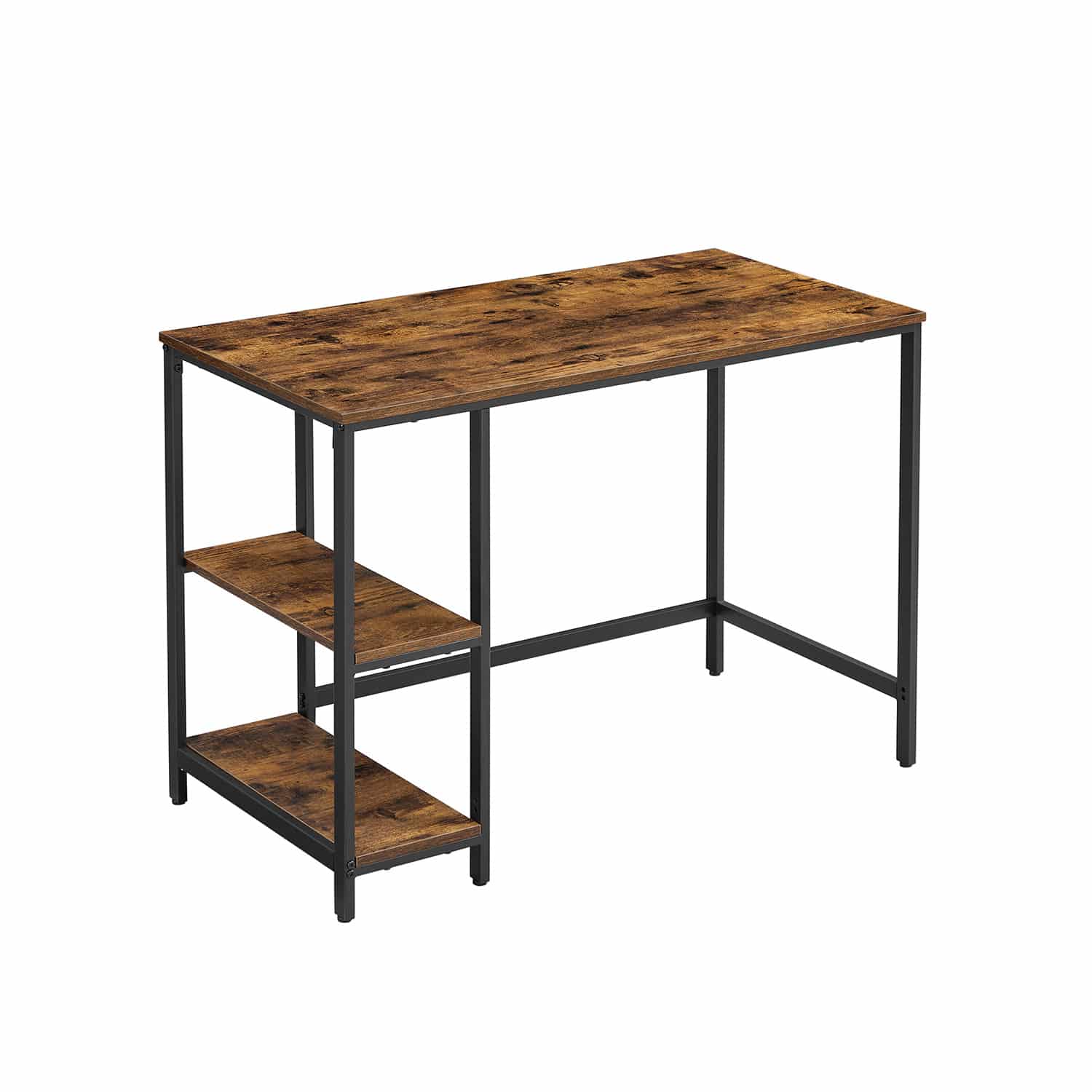 Industrie-Look Schreibtisch mit 2 Ablagen