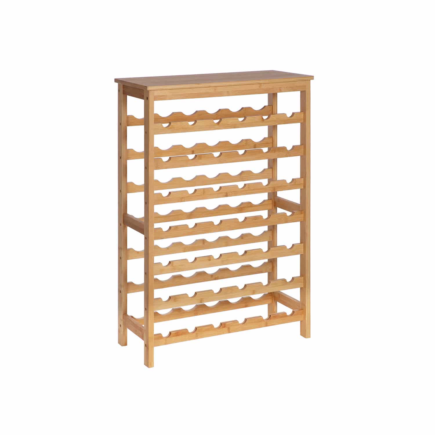 SONGMICS Weinregal – 42 Flaschen, 7 Ebenen