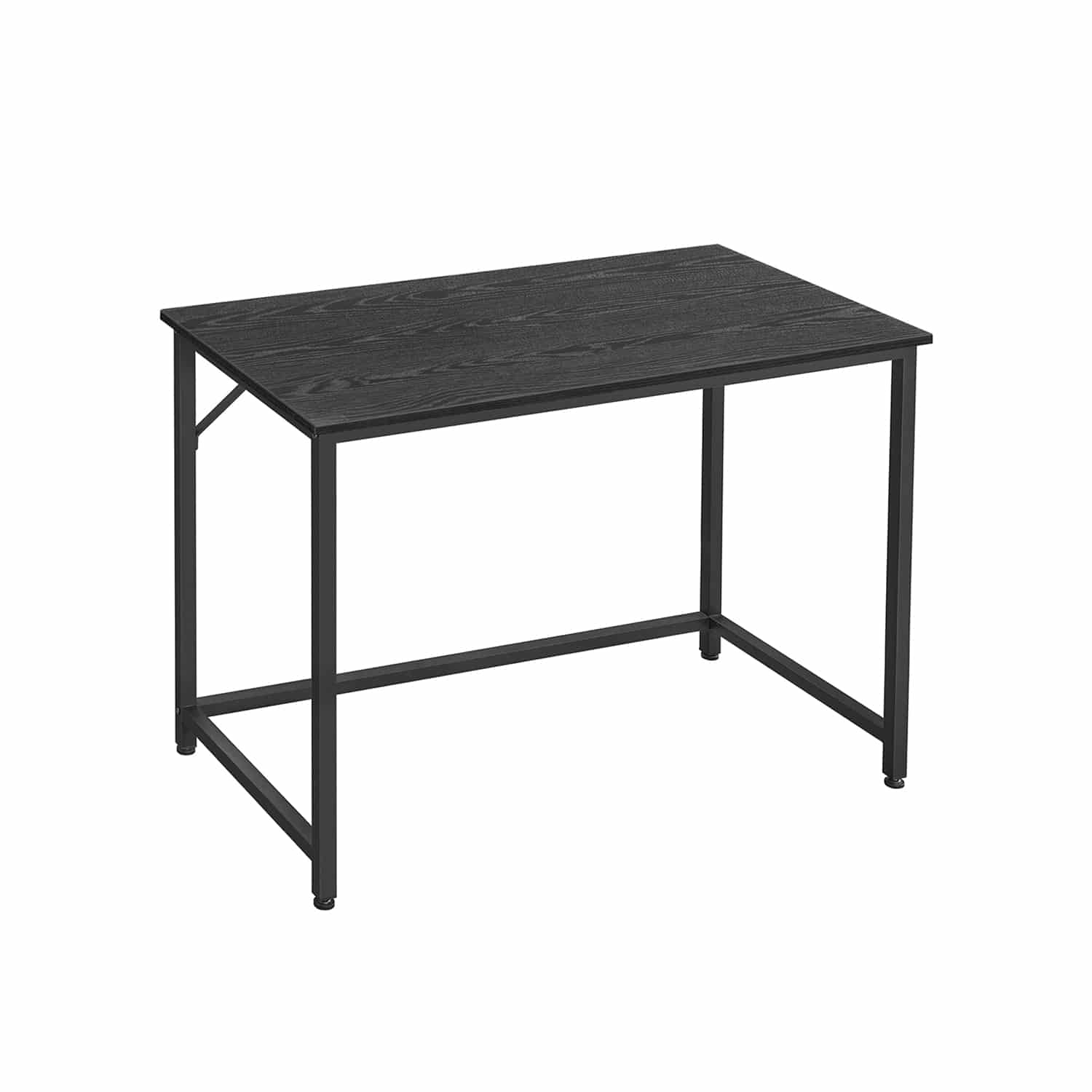 Kleiner Computertisch greige-schwarz