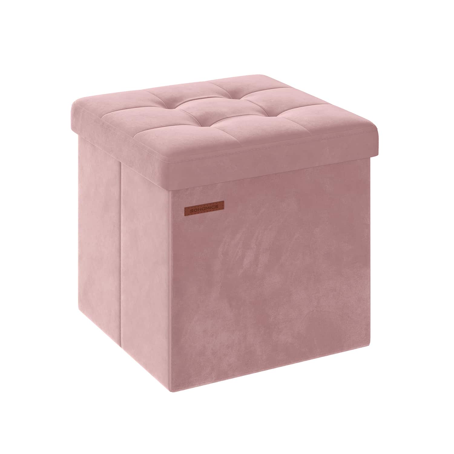 Sitzbank mit Stauraum für Flur pastellrosa