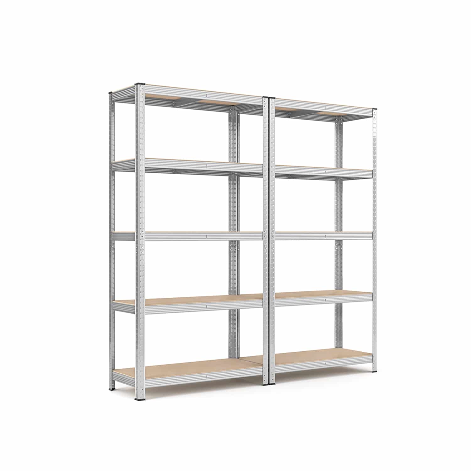 Lagerregale 2er Set Silber