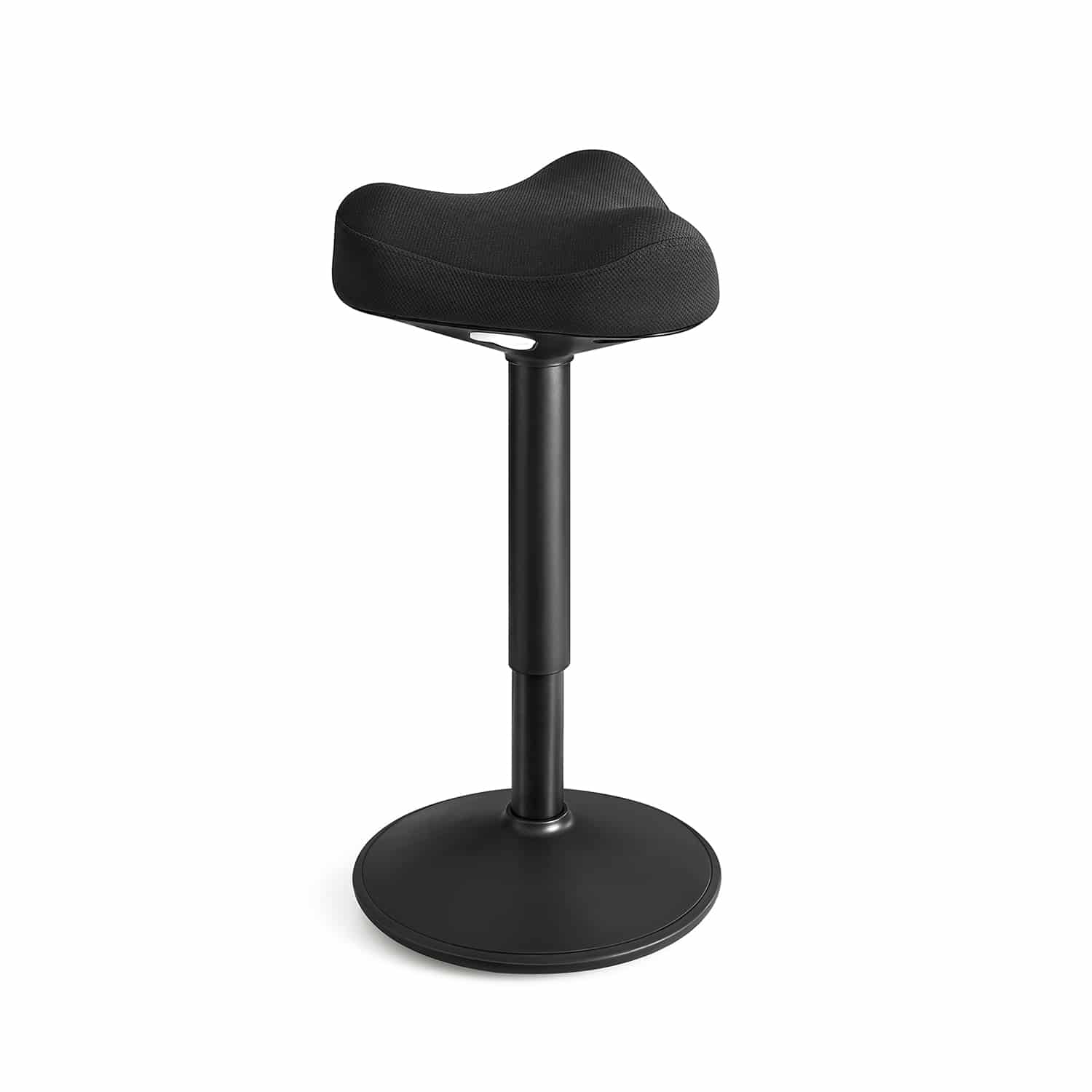 Stehhocker höhenverstellbar und modern schwarz