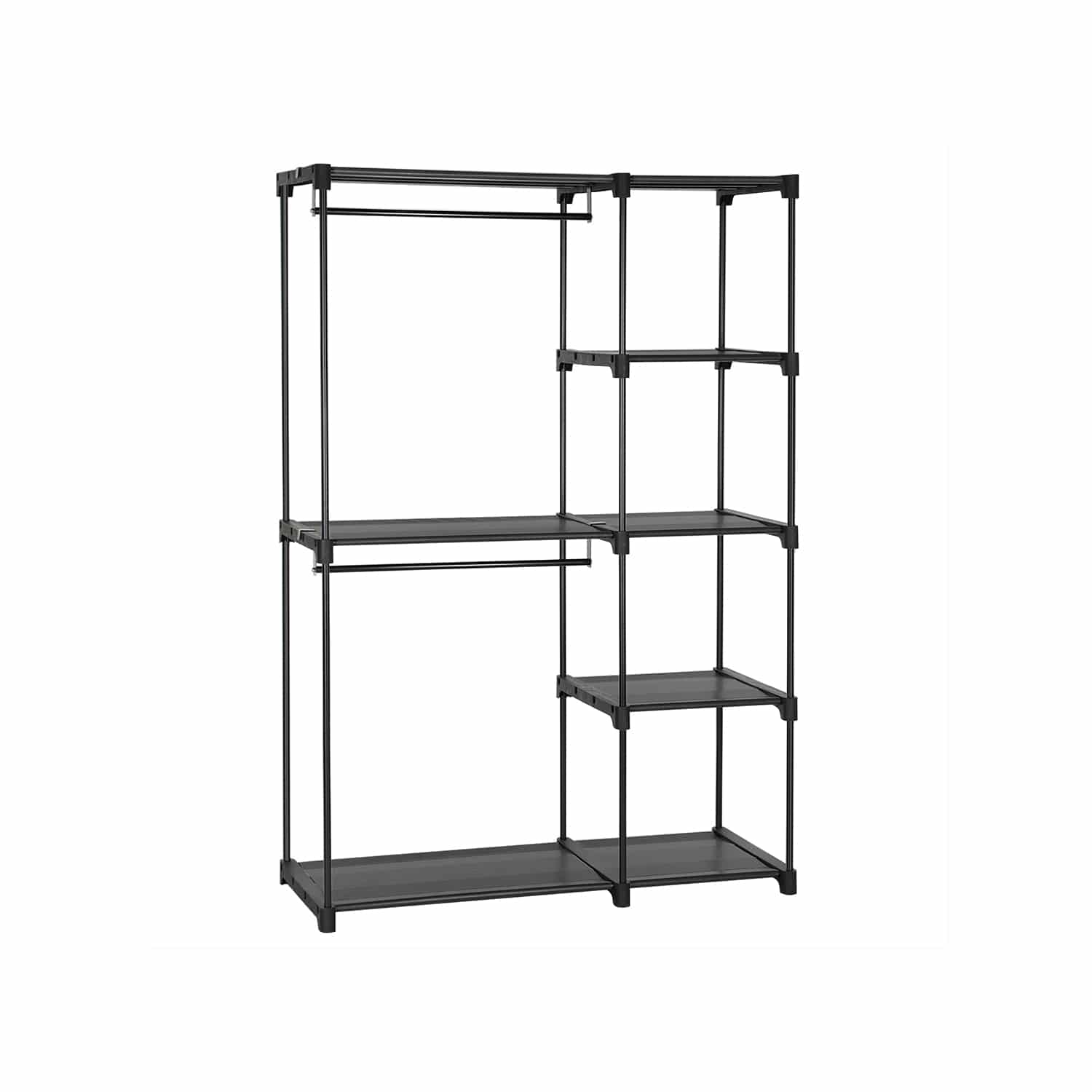 Offener Kleiderschrank