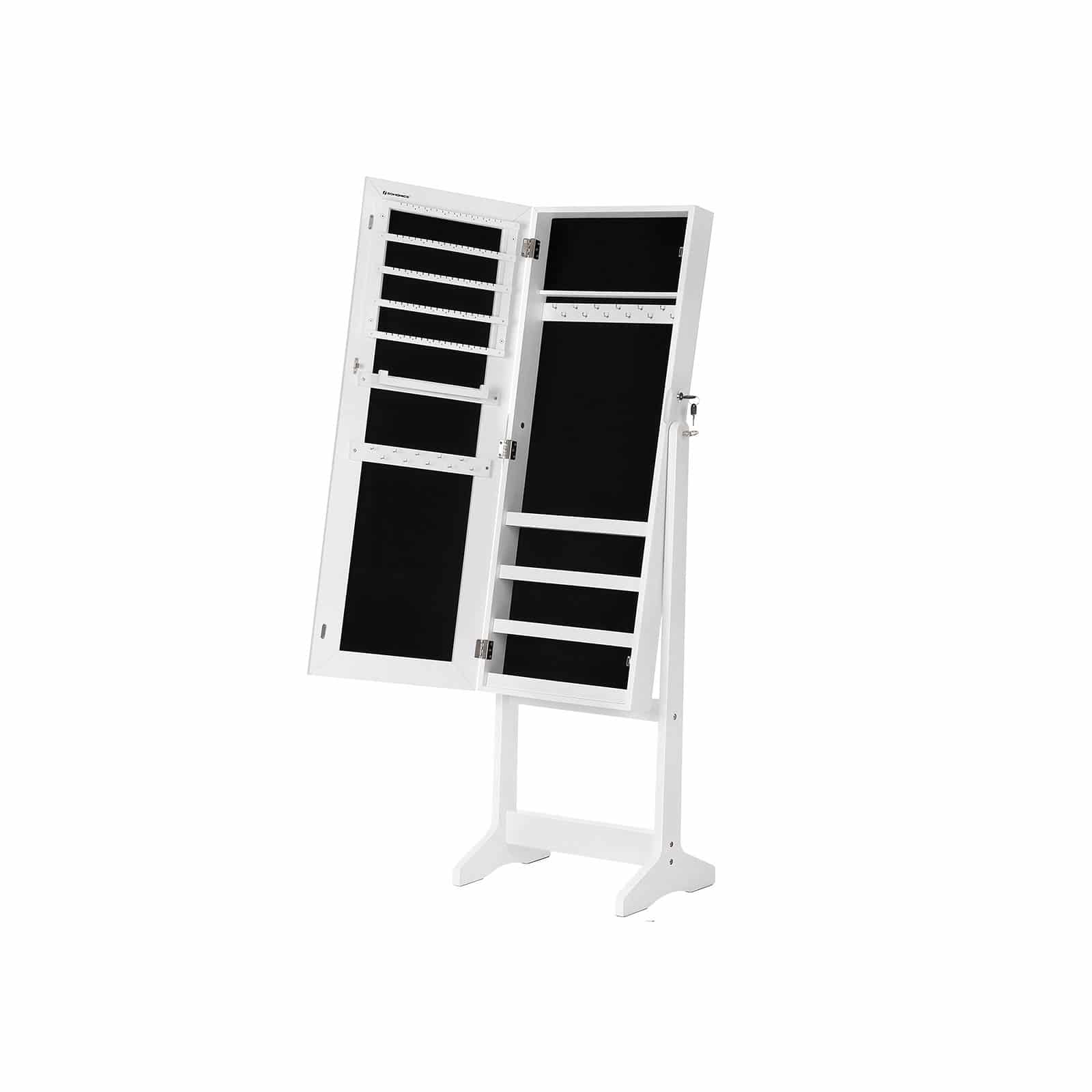 Schmuckschrank mit Ganzkörperspiegel