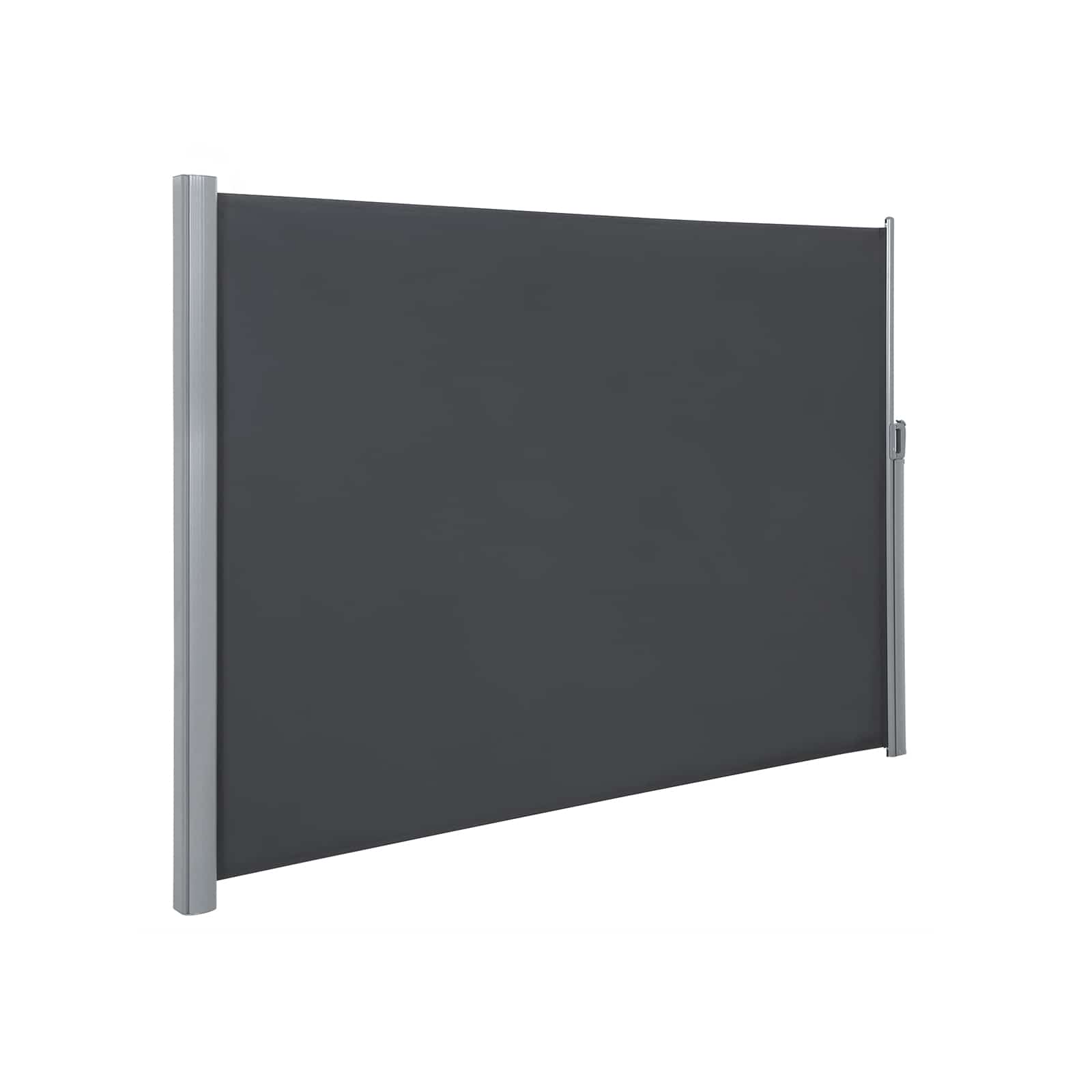 Seitenmarkise 200 x 400 cm Garten Anthrazit