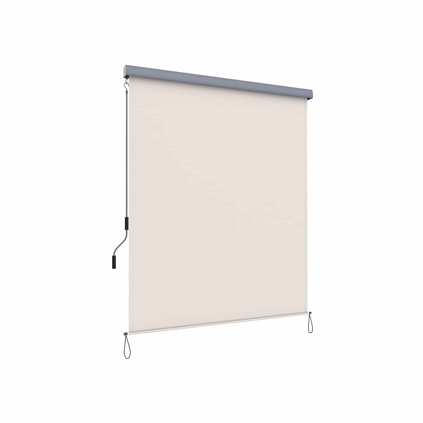 Senkrechtmarkise ausziehbar beige