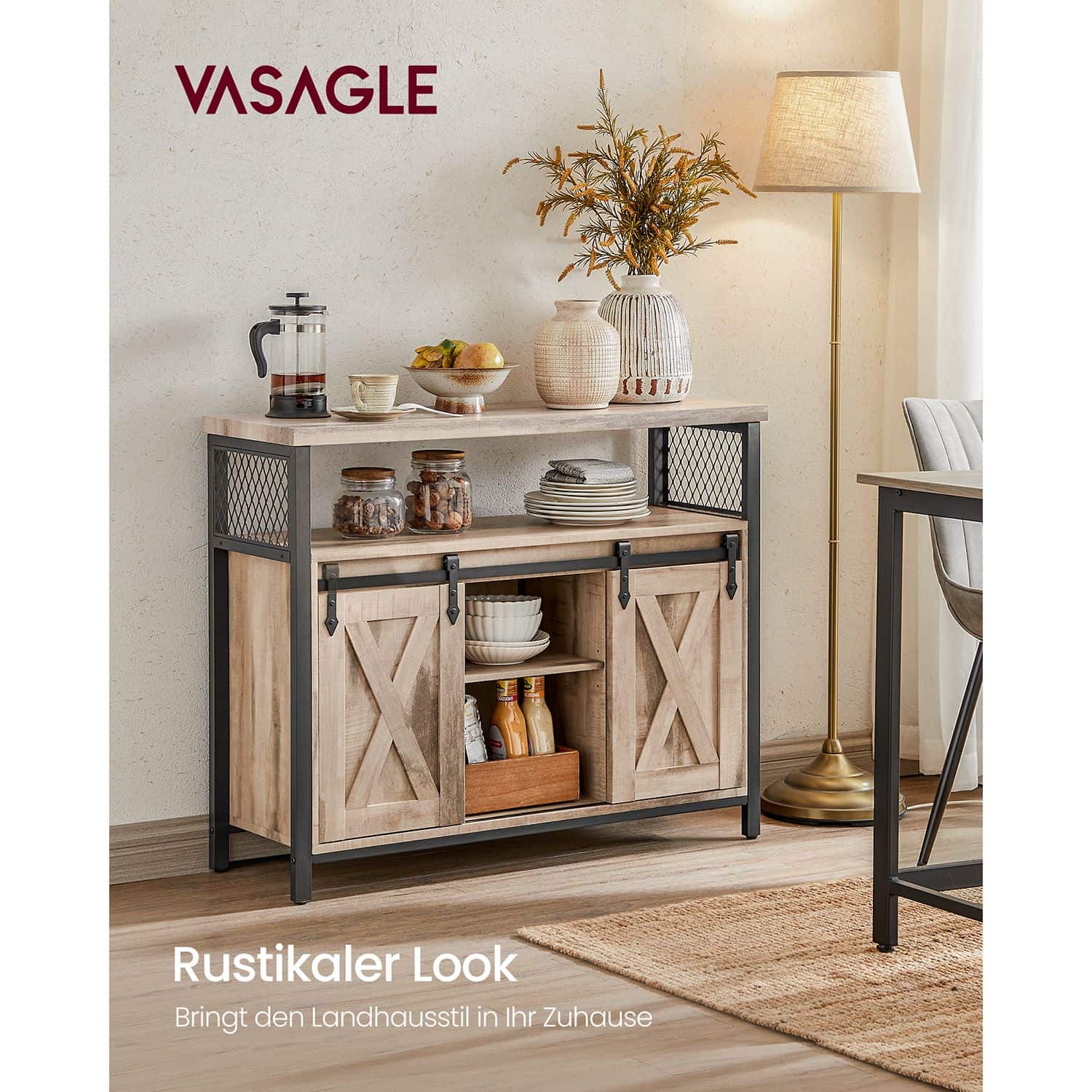 Sideboard mit Schiebetüren