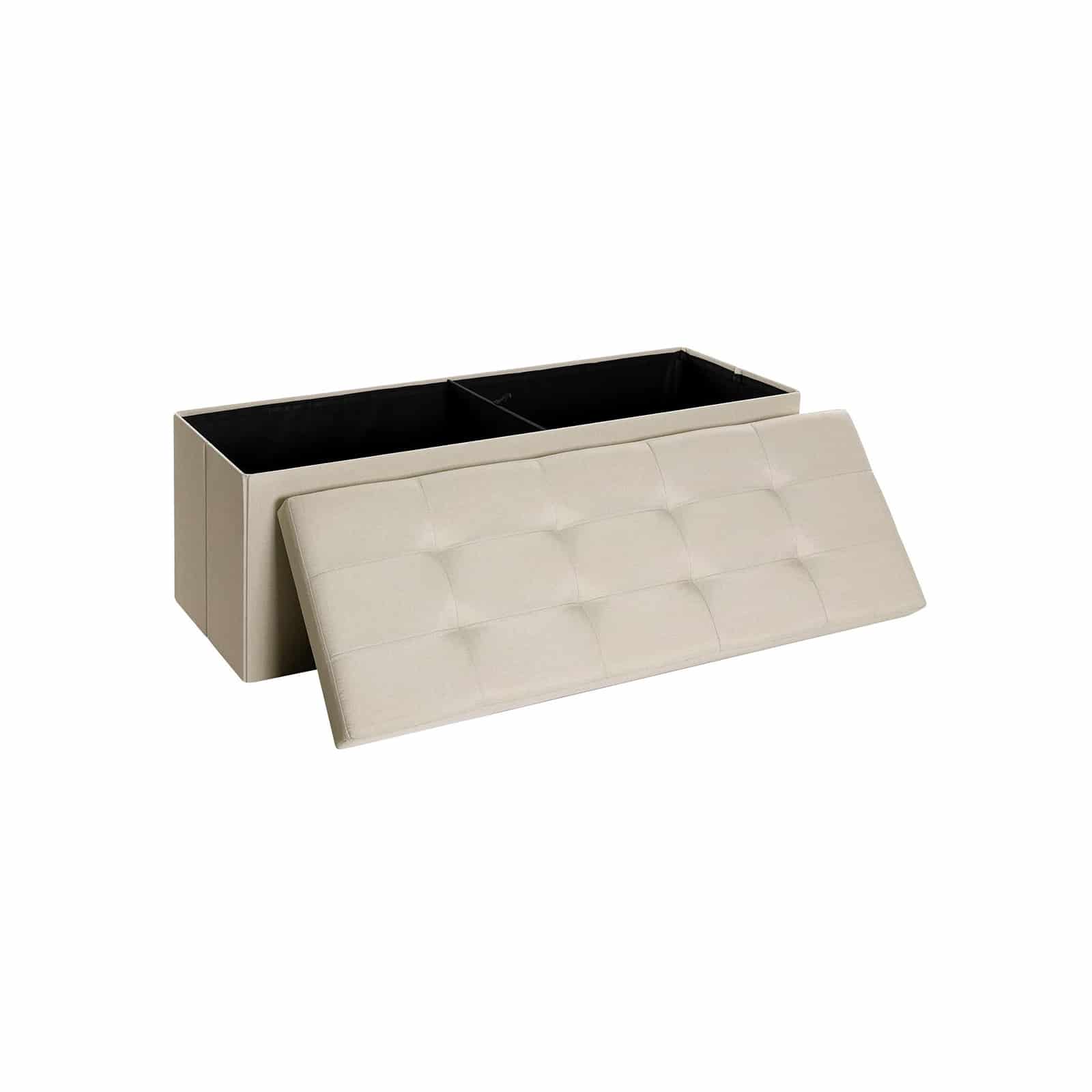 Sitzbank mit Stauraum Beige