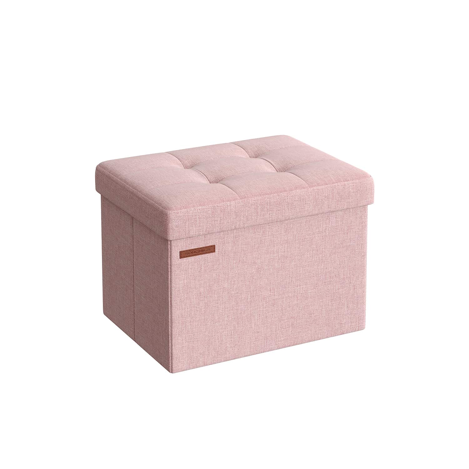 Sitzbank mit Stauraum pastellrosa